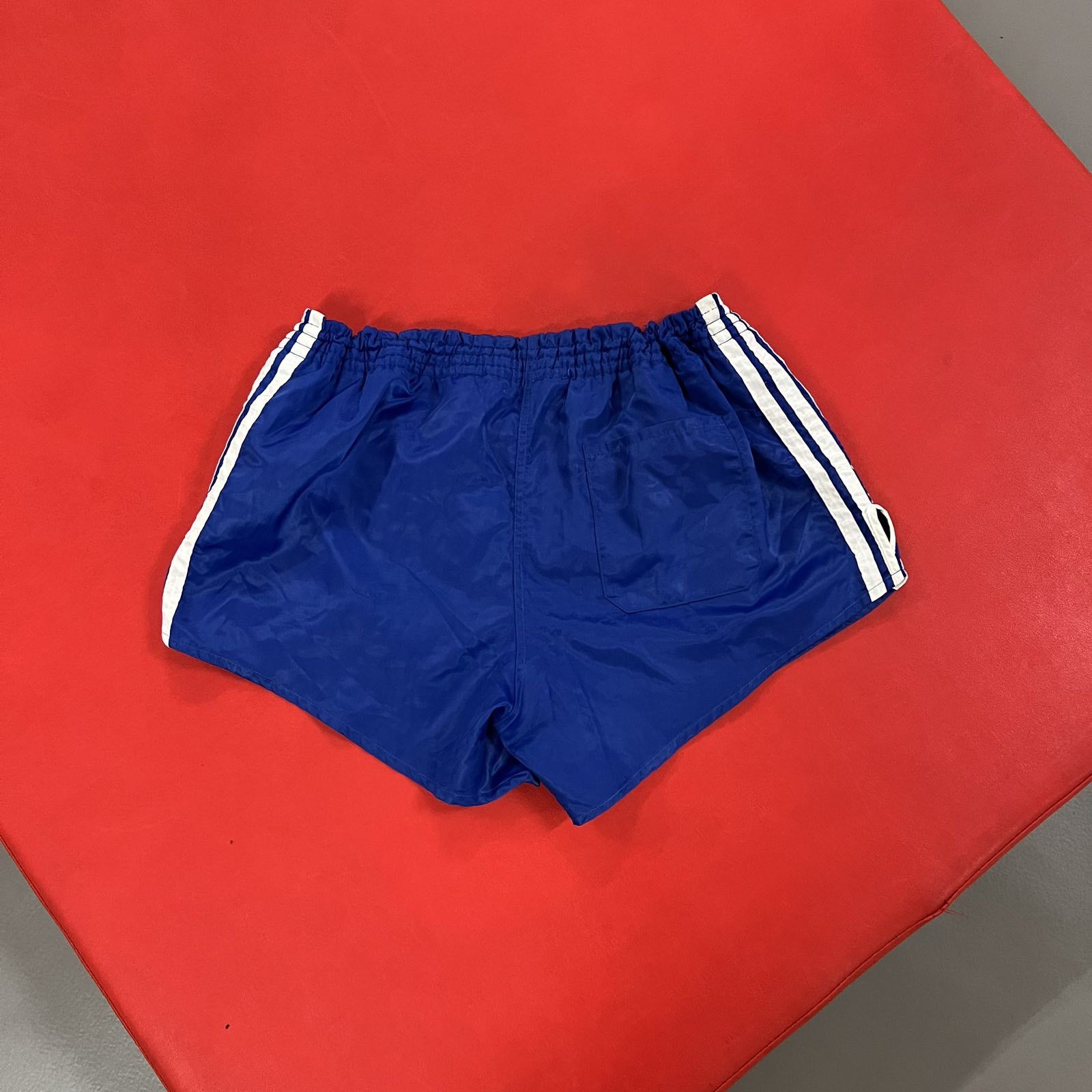 Adidas × Vintage Adidas vintage soccer Nylon shorts Sz M W.Germany 80s Size US 32 / EU 48 - 2 Thumbnail