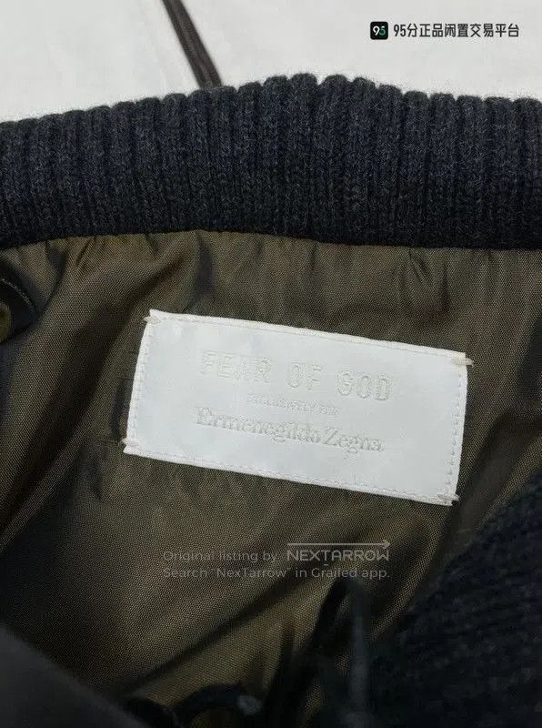 Ermenegildo Zegna Zegna X FOG Solid Round Neck Silk Thick Jacket. Size US L / EU 52-54 / 3 - 5 Thumbnail