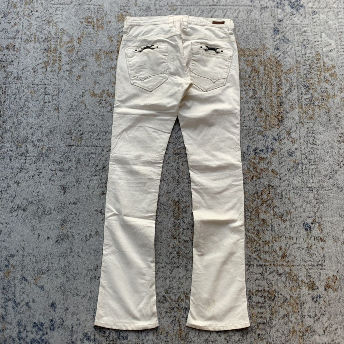 Rare 2000s NCFM Flared Multi Zipper Pants