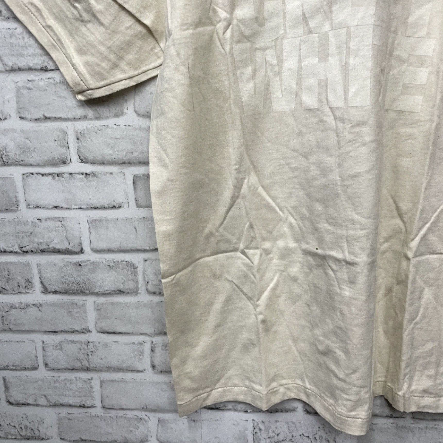 Vintage VINTAGE Oneita T-Shirt Men's XL White Hoegaarden White Ale USA Graphic Tee Size US XL / EU 56 / 4 - 3 Thumbnail
