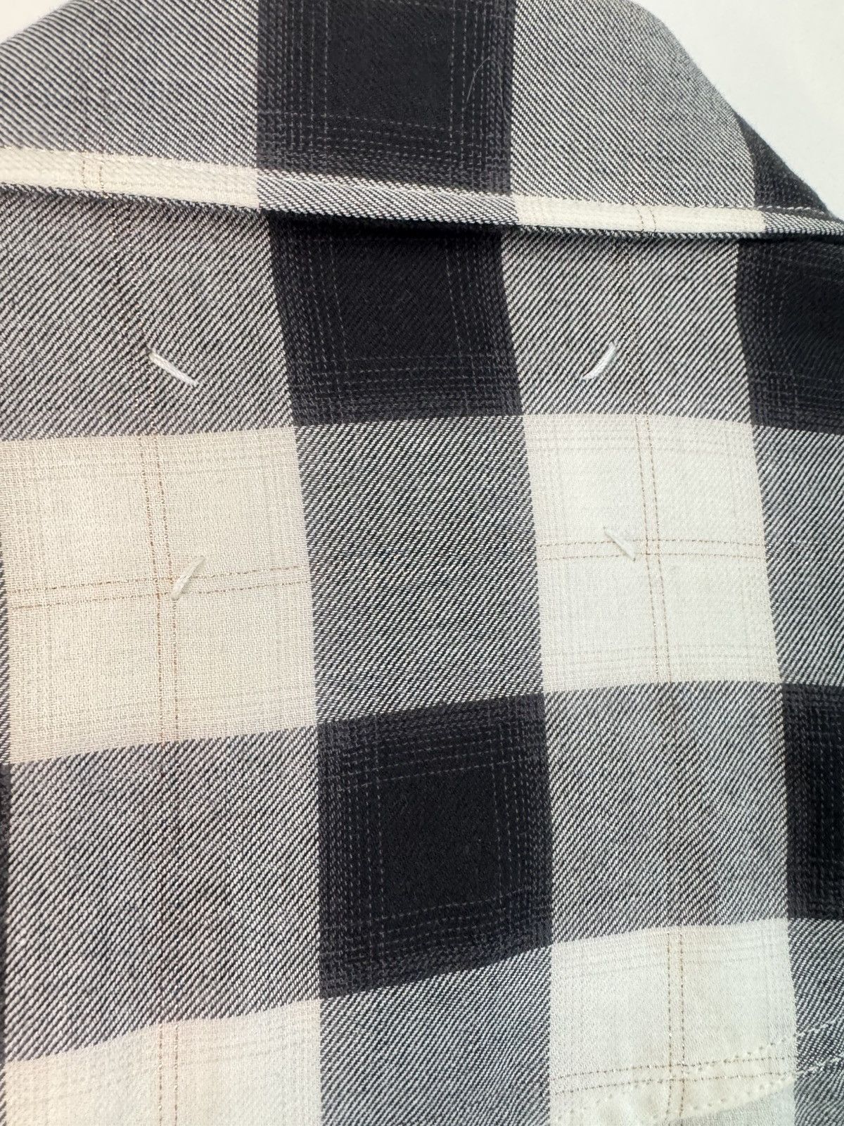 Maison Margiela Maison Margiela Western Snap Flannel Shirt SZ 39 / M Size US M / EU 48-50 / 2 - 4 Thumbnail