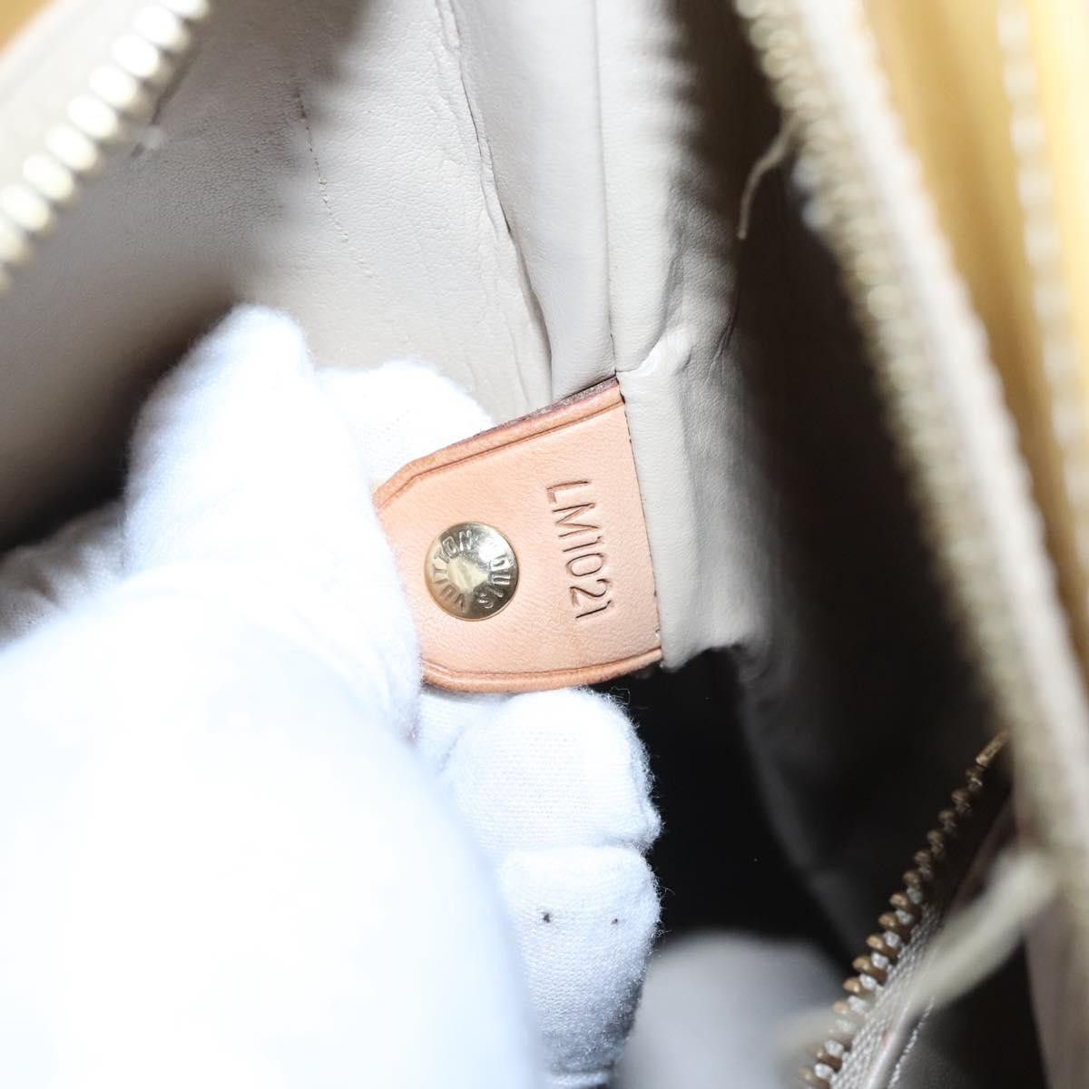 Louis Vuitton LOUIS VUITTON Monogram Vernis Houston Hand Bag Beige M91004 Size ONE SIZE - 12 Thumbnail