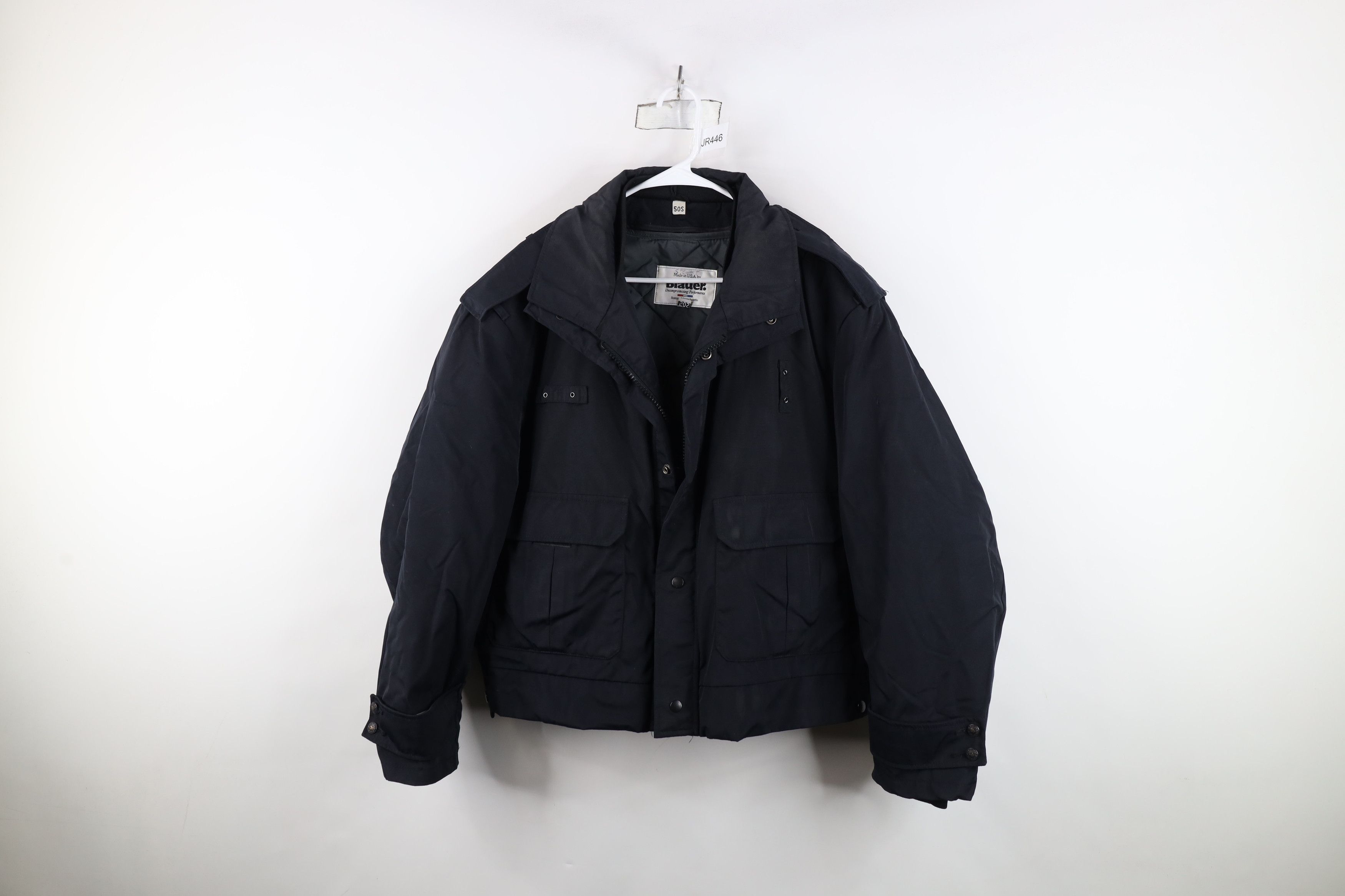 Vintage 90s Blauer Police Tactical Uniform Jacket Blue USA
