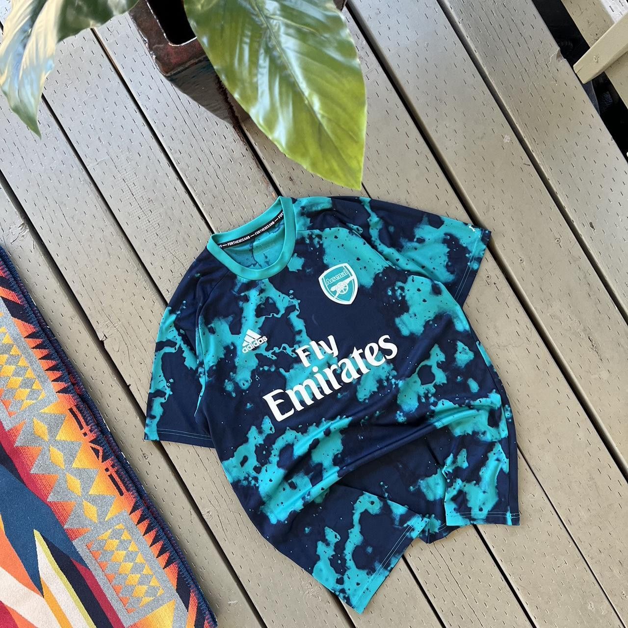 Adidas × Vintage Arsenal Jersey Size US L / EU 52-54 / 3 - 1 Thumbnail