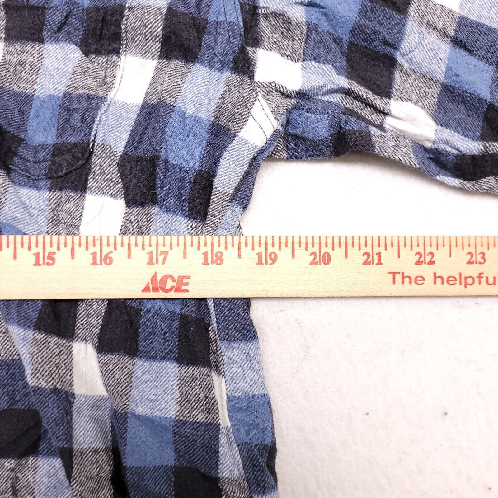 Realtree Realtree Gingham Flannel Shirt Mens Size Large L Blue Black Size US L / EU 52-54 / 3 - 9 Thumbnail
