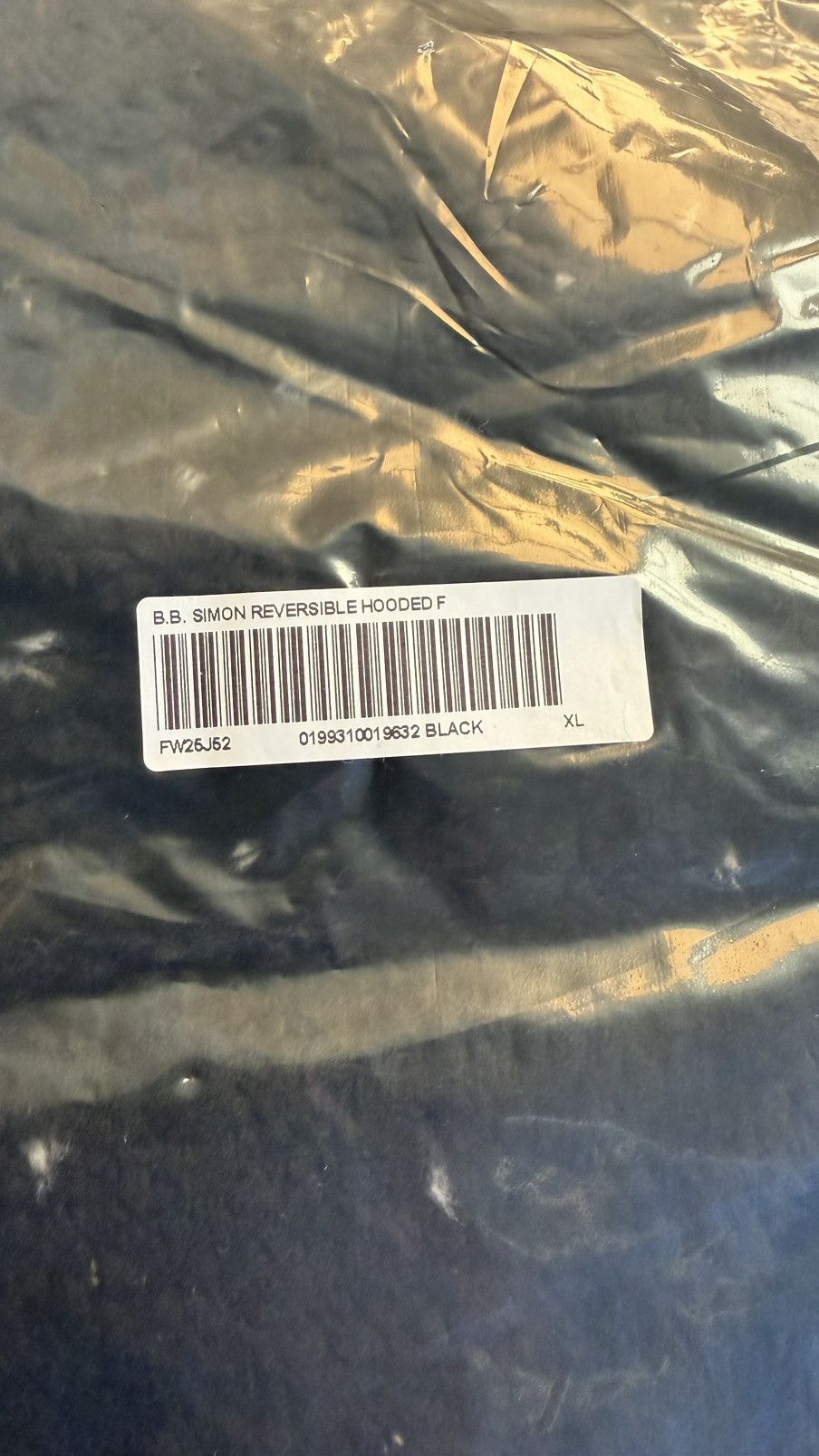 B.B. Simon × Supreme SUPREME B.B. SIMON REVERSIBLE FLEECE JACKET (BLACK) (XL) Size US XL / EU 56 / 4 - 4 Thumbnail