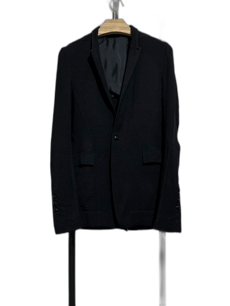 Rick Owens rick owens black suit jacket-2508 Size US L / EU 52-54 / 3 - 1 Thumbnail