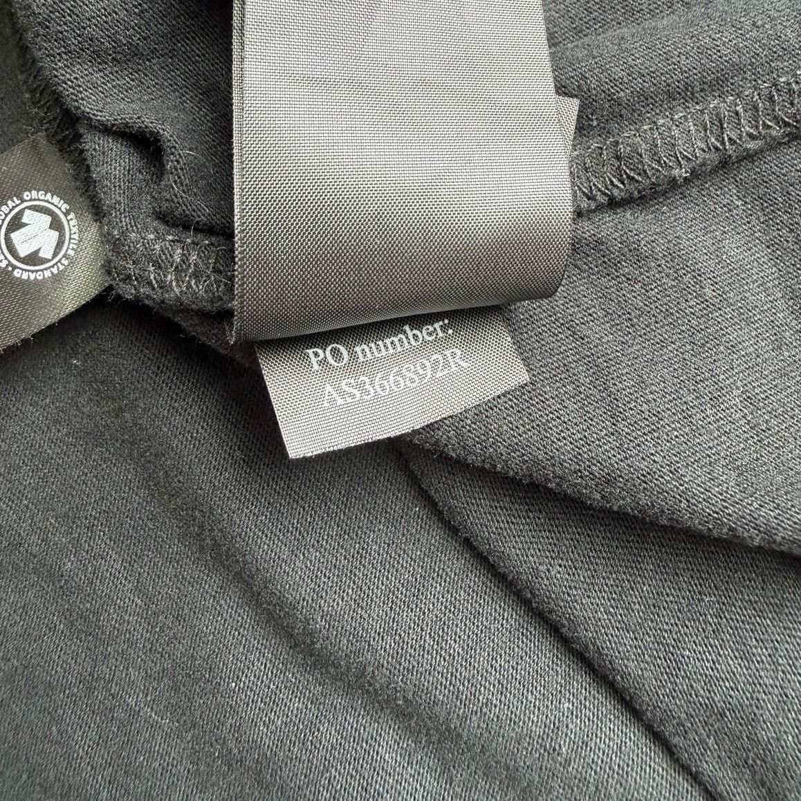 Allsaints AllSaints Black Crewneck T Shirt XL Organic Cotton Logo Tee Size US XL / EU 56 / 4 - 8 Thumbnail