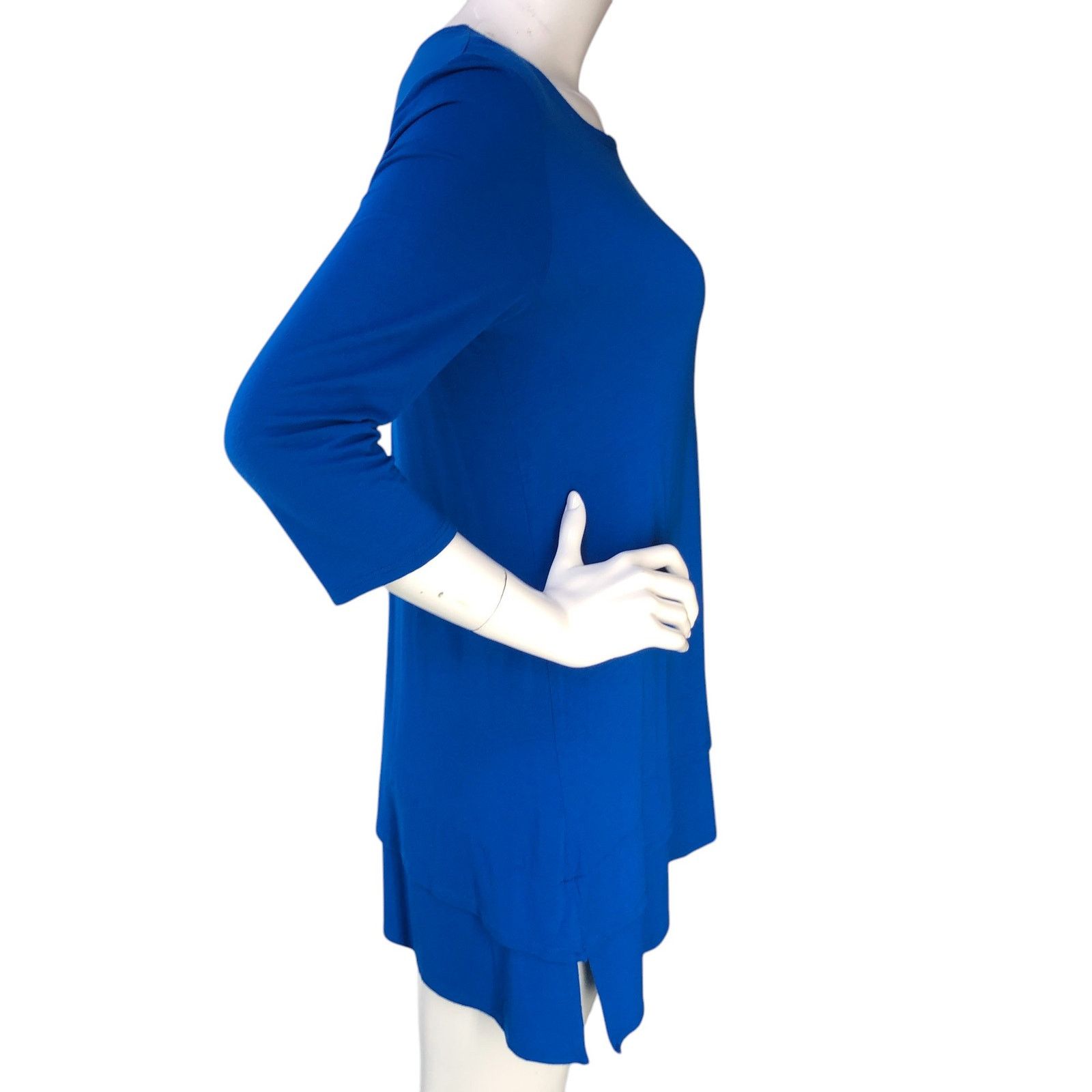 Eileen Fisher Eileen Fisher Size S Top Tunic Layered 3/4 Sleeve Stretch Size S / US 4 / IT 40 - 9 Thumbnail