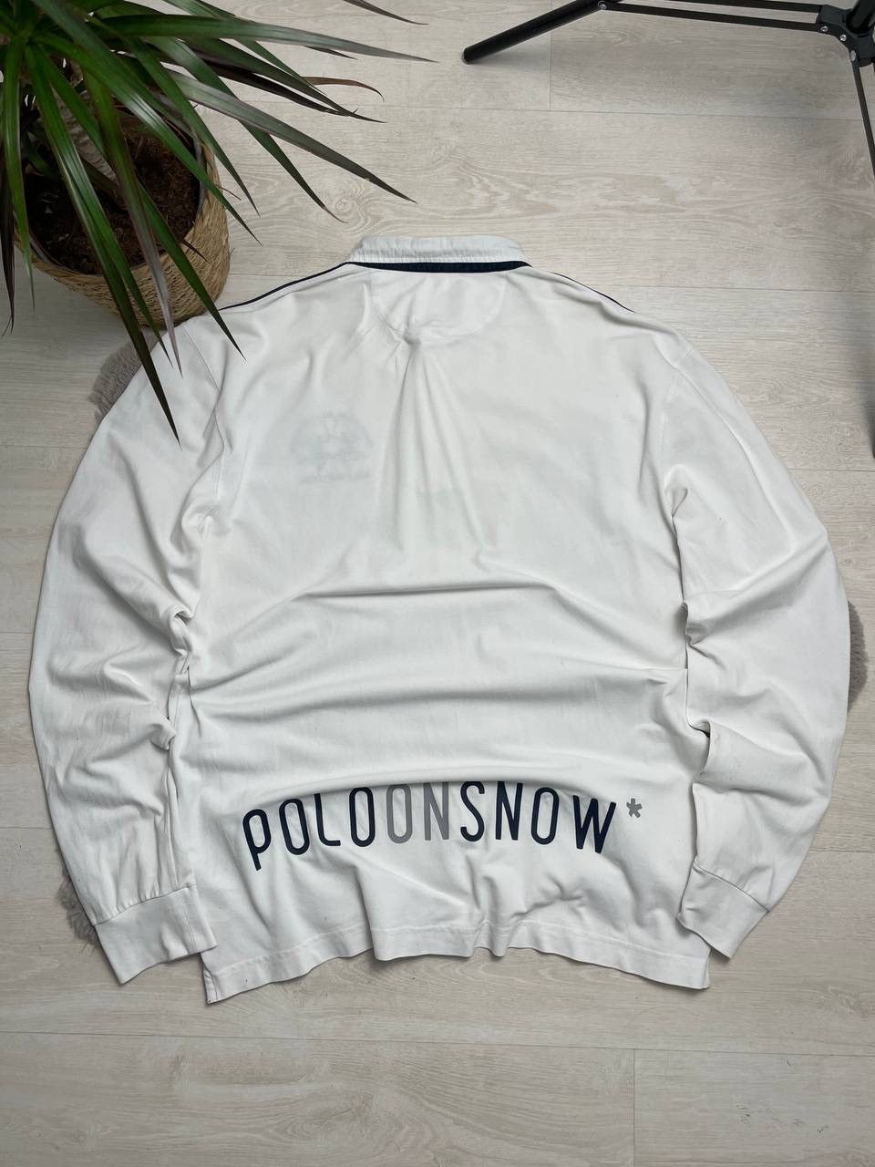 La Martina × Polo Ralph Lauren × Vintage La Martina Maserati Rugby Sweatshirt Oversized Center Logo Size US XXL / EU 58 / 5 - 5 Thumbnail