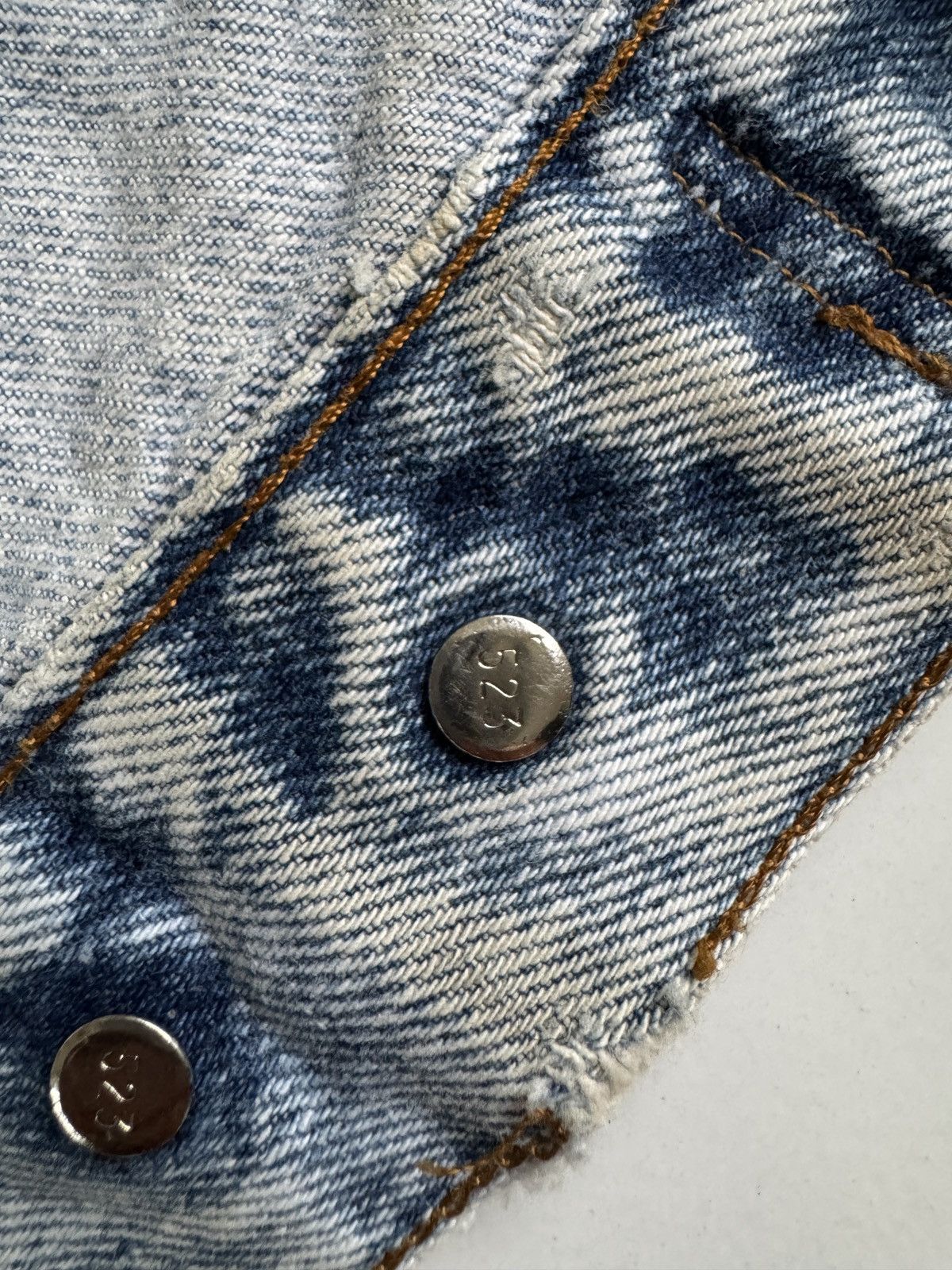Levi's VERY RARE VINTAGE JACKET DENIM JEANS LEVIS ACID WASH Size US M / EU 48-50 / 2 - 9 Thumbnail