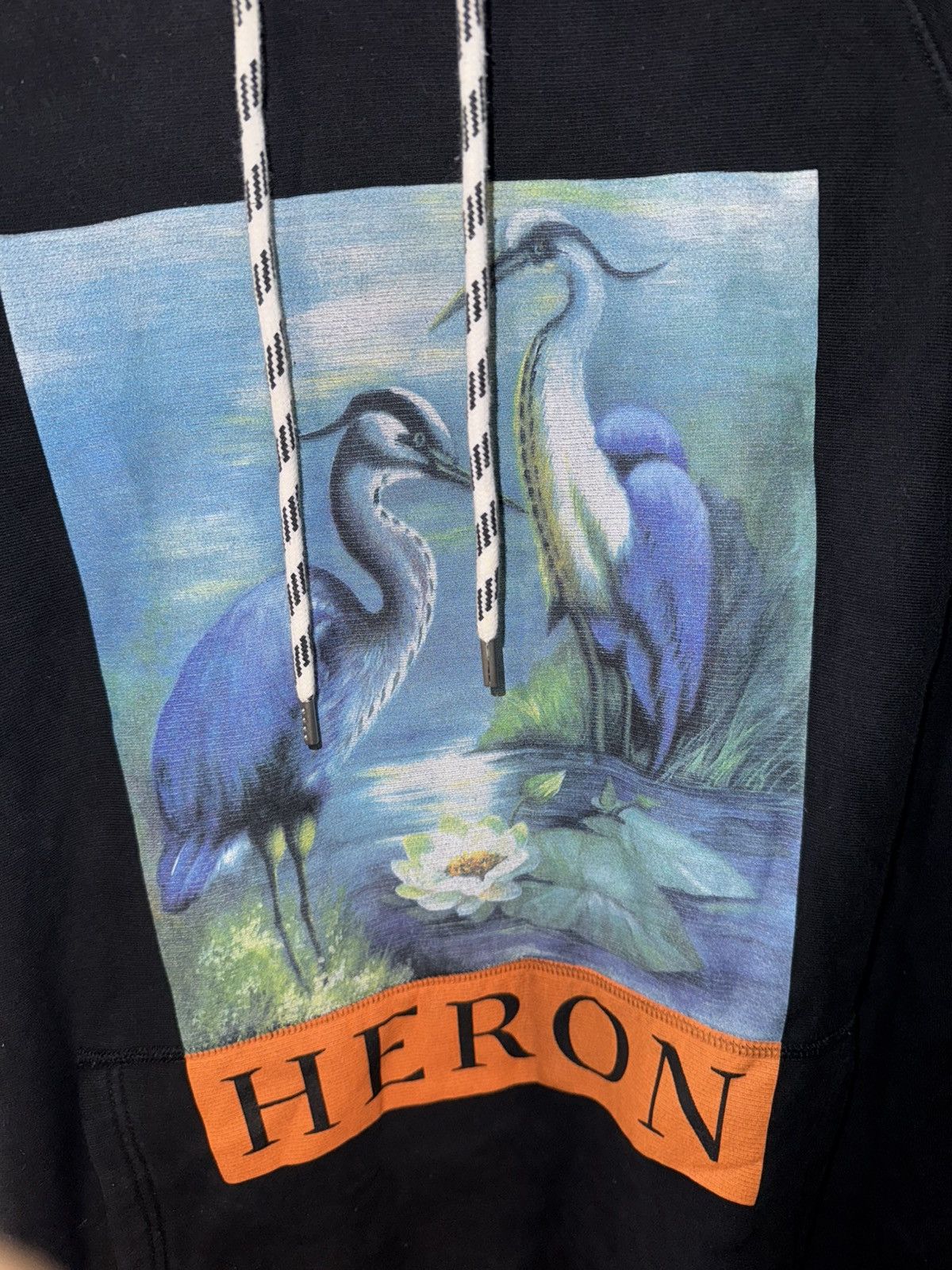 Heron Preston Heron Preston Graphic-Print Hoodie Size US L / EU 52-54 / 3 - 4 Thumbnail