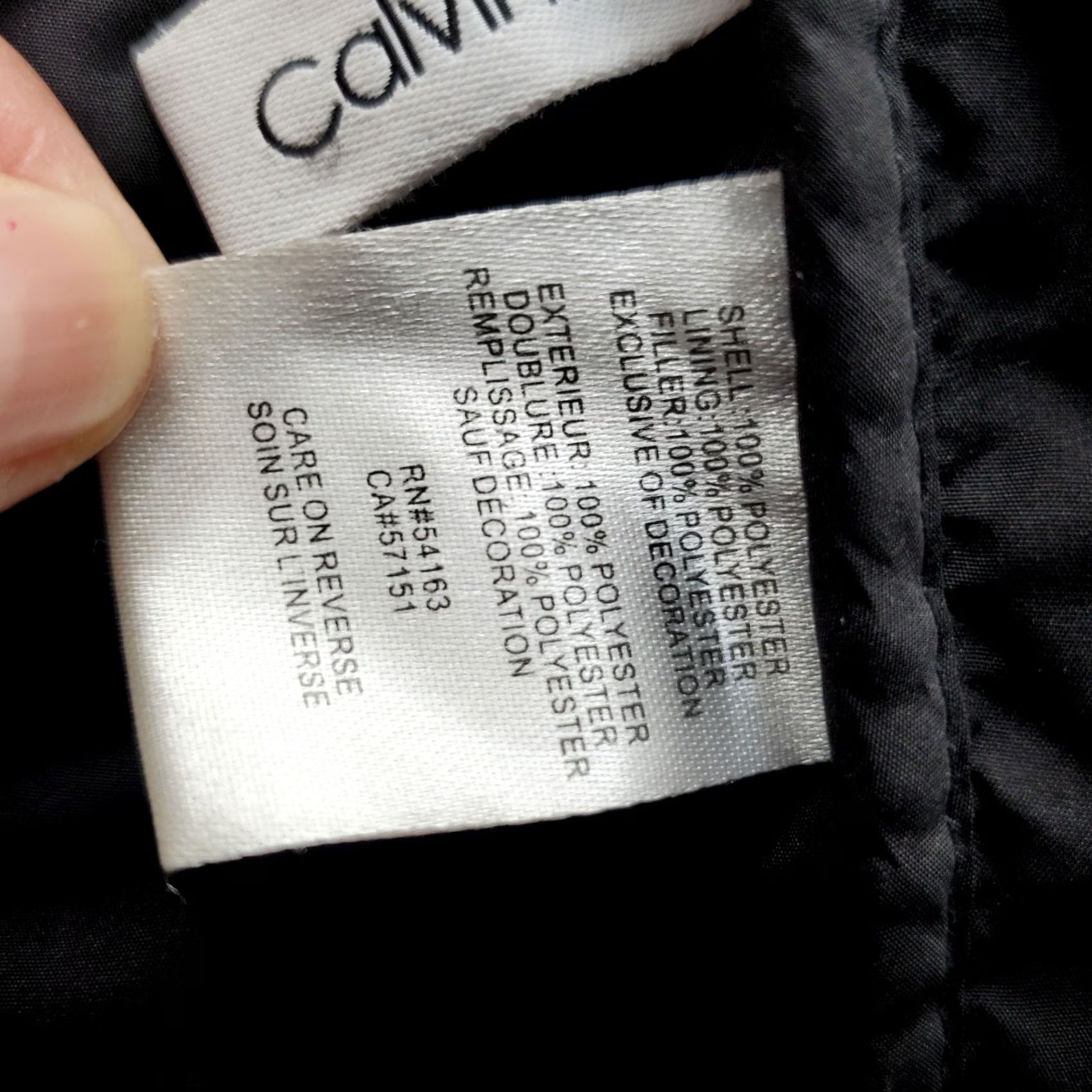 Calvin Klein Calvin Klein Womens Jacket 3 In 1 Black Puffer Water Resistant Insulated XS? Size S / US 4 / IT 40 - 6 Thumbnail