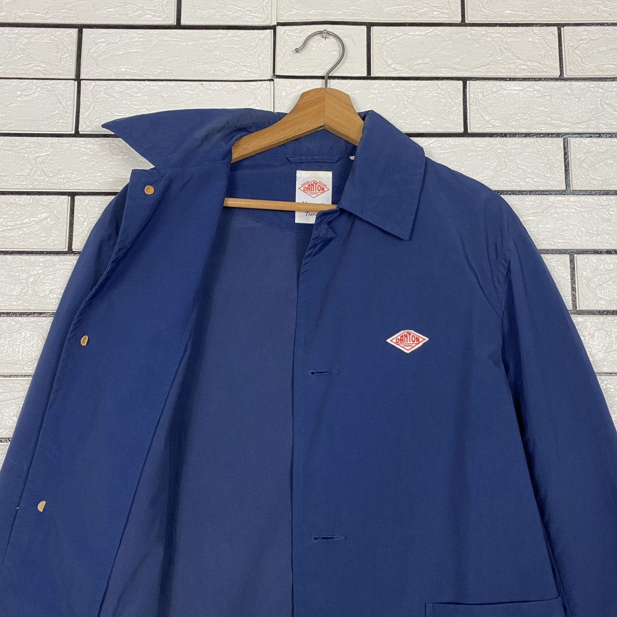 Danton 🔥VINTAGE LONG JACKET DUCK CANVAS DANTON VETEMENT DE TRAVAIL Size US M / EU 48-50 / 2 - 14 Thumbnail