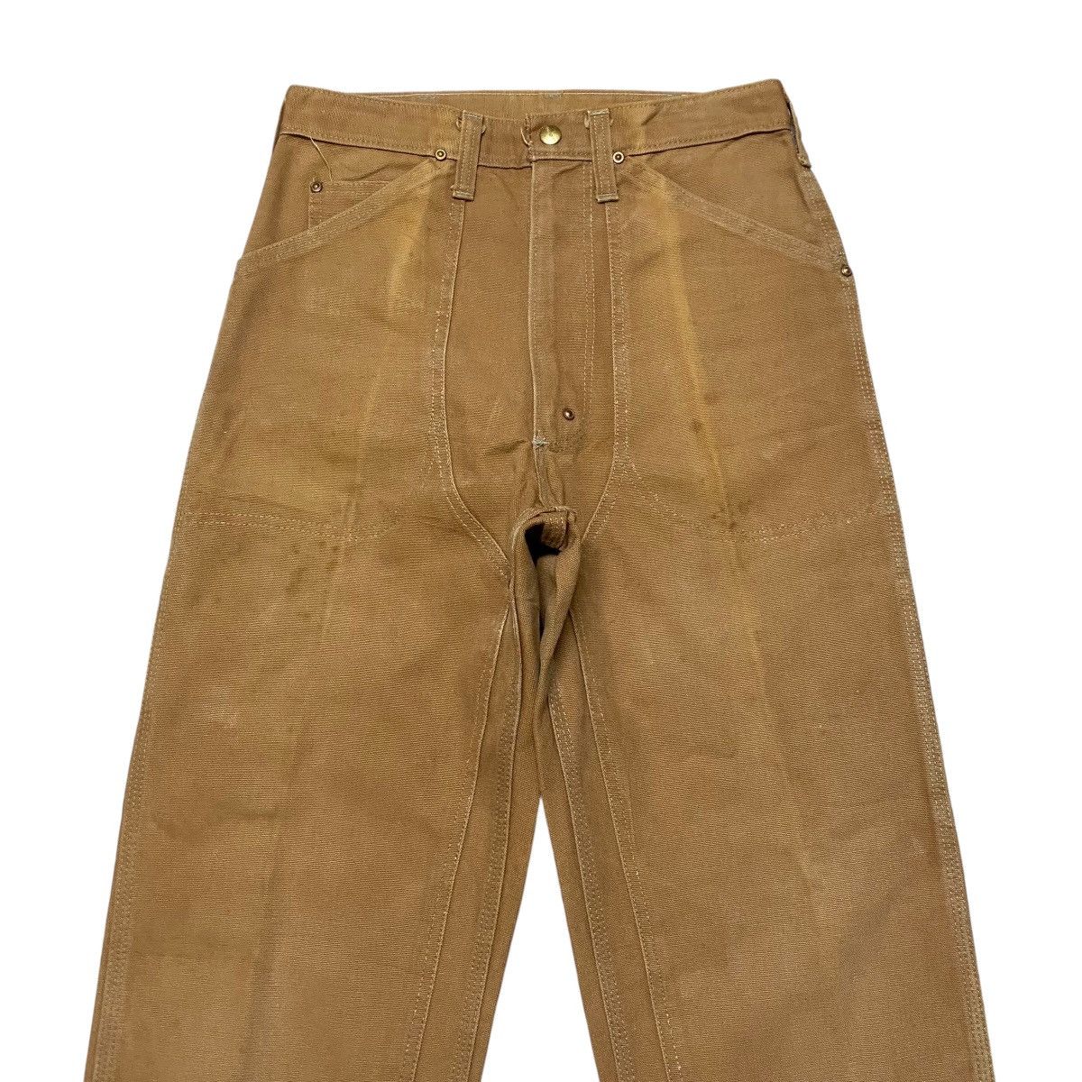 Carhartt Vintage 70s Carhartt Double Knee Duck Canvas Carpenter Pant Size US 28 / EU 44 - 3 Thumbnail