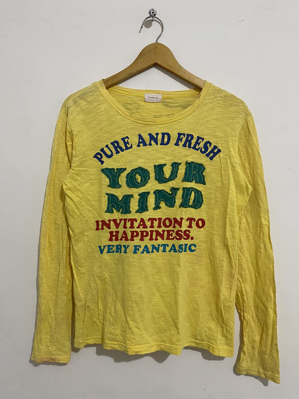 Hysteric Glamour 💸BINDINGOFFER💸Shc poem yellow shirt goa kmrii styled Size US S / EU 44-46 / 1 - 2 Thumbnail