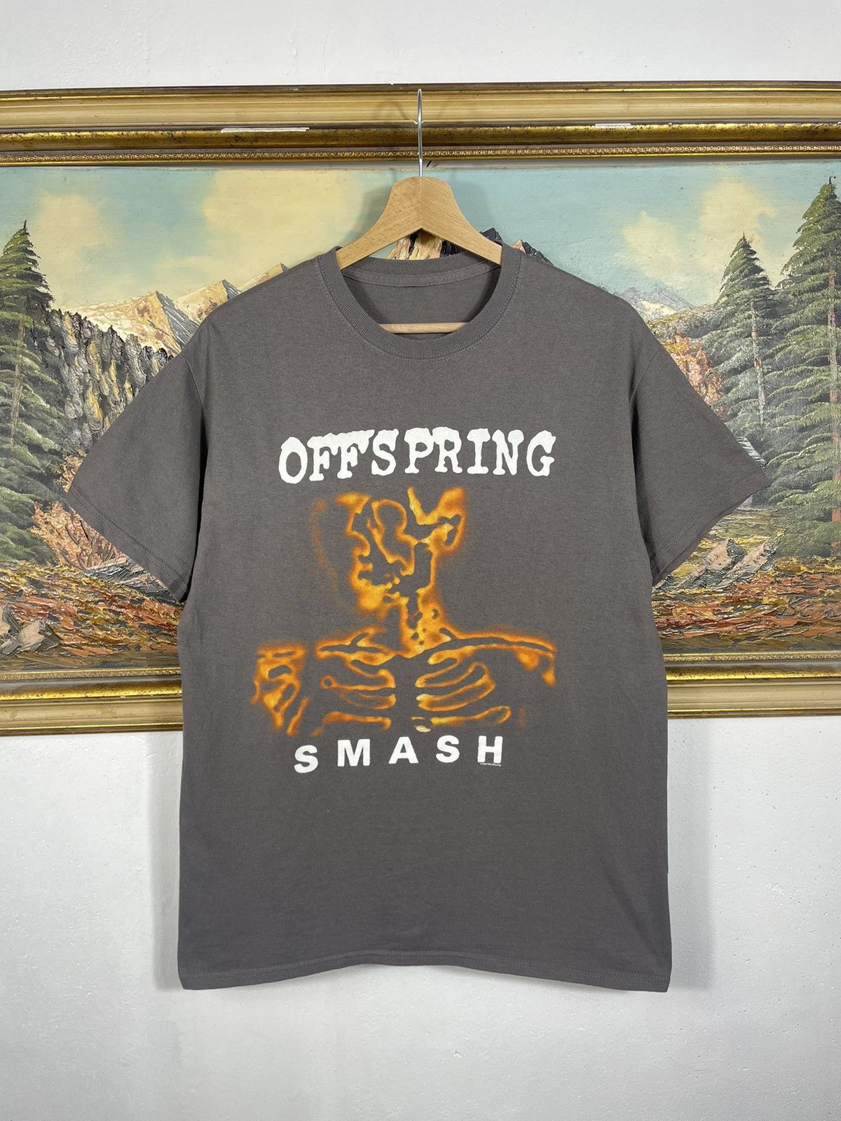 Band Tees × Vintage The Offspring Smash Band T-shirt Tee Punk Rock Skeleton 2020 Size US M / EU 48-50 / 2 - 1 Thumbnail