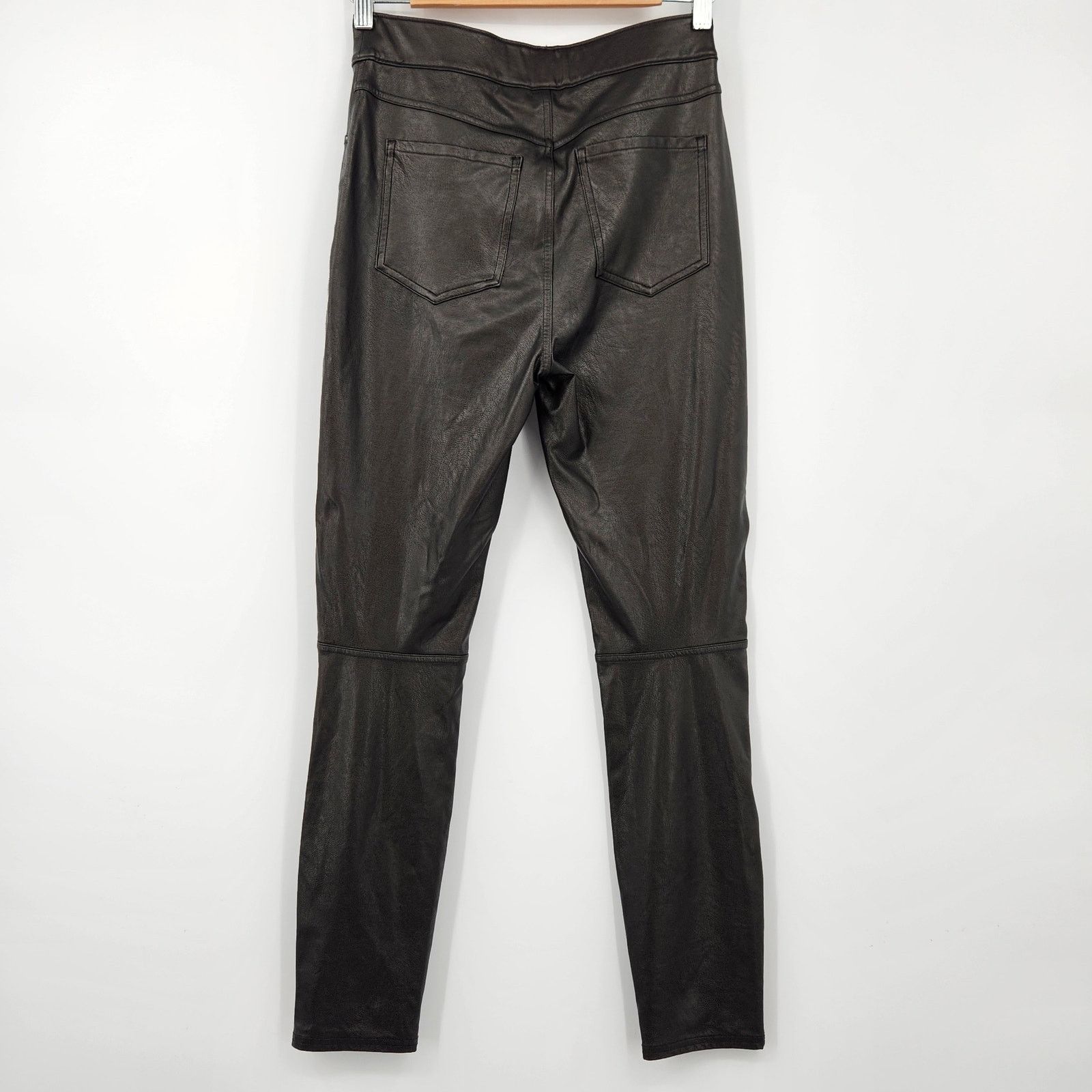 Spanx Spanx Leather-Like Ankle Skinny Pants Noir Black Size Small Size 28" / US 6 / IT 42 - 8 Thumbnail