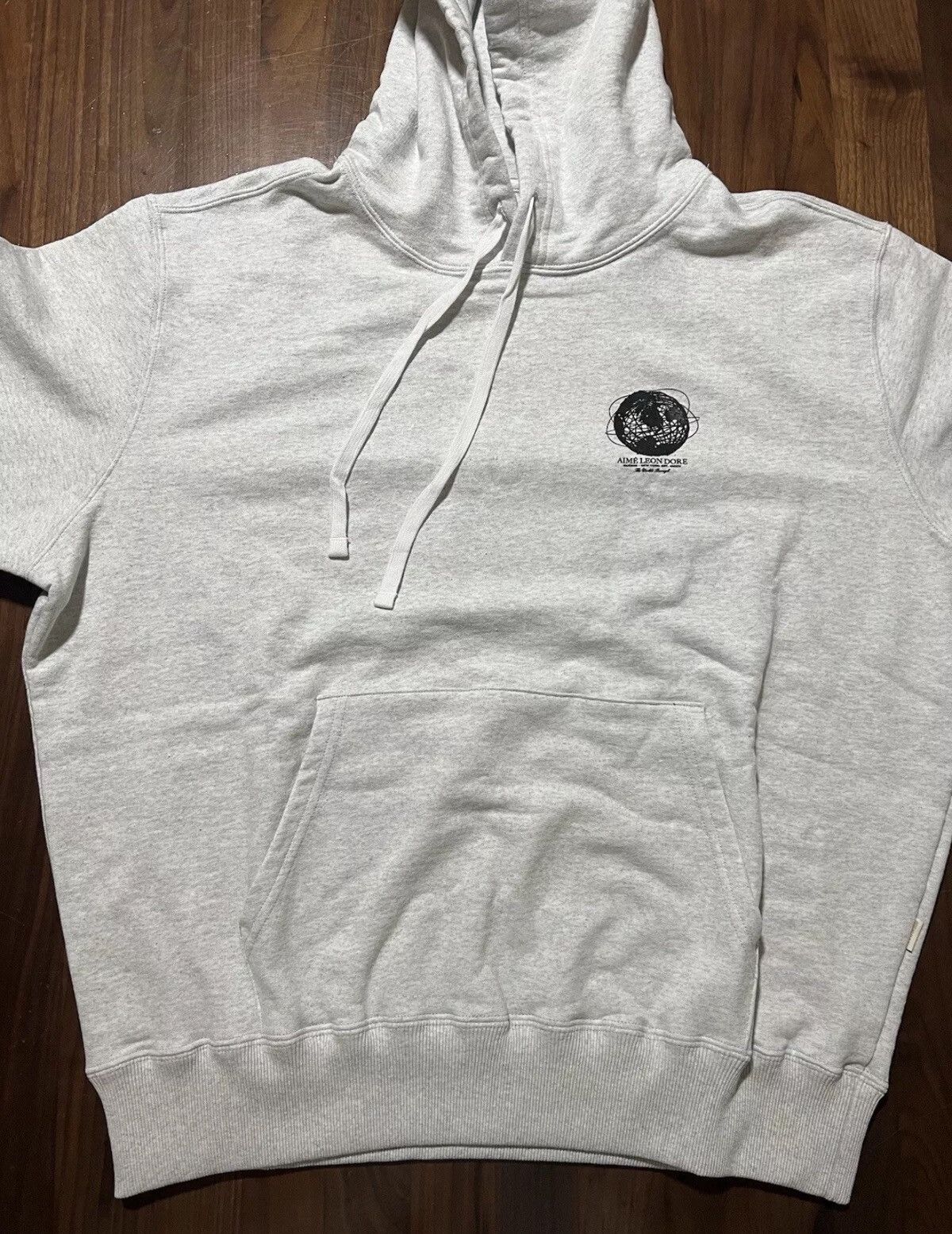 Aime Leon Dore Aime Leon Dore ALD The ‘64 Hoodie Globe Unisphere Grey XXL Size US XXL / EU 58 / 5 - 4 Thumbnail
