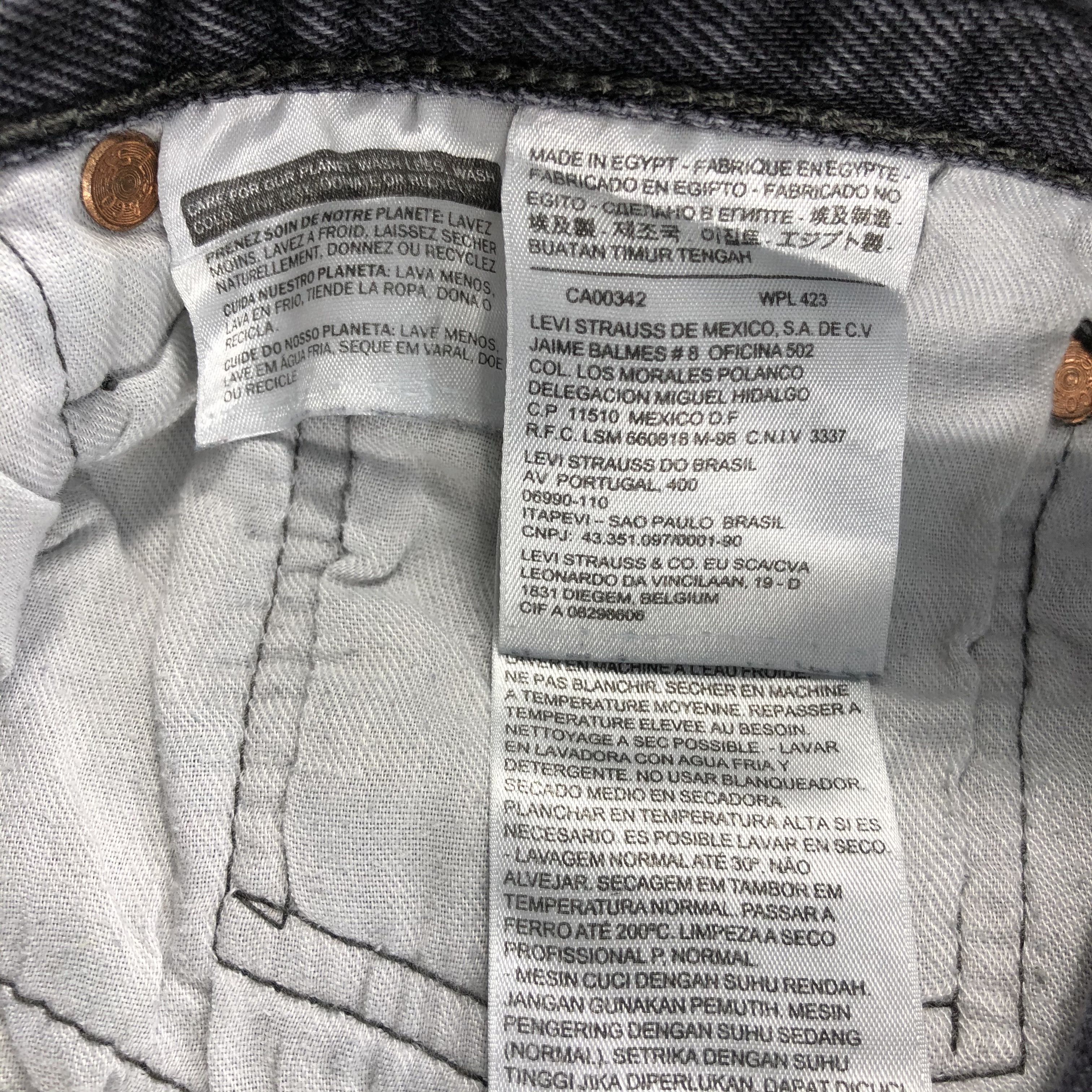 Levi's Vintage Levis 501 Earth Tone Jeans-J1403 Size US 37 - 10 Thumbnail