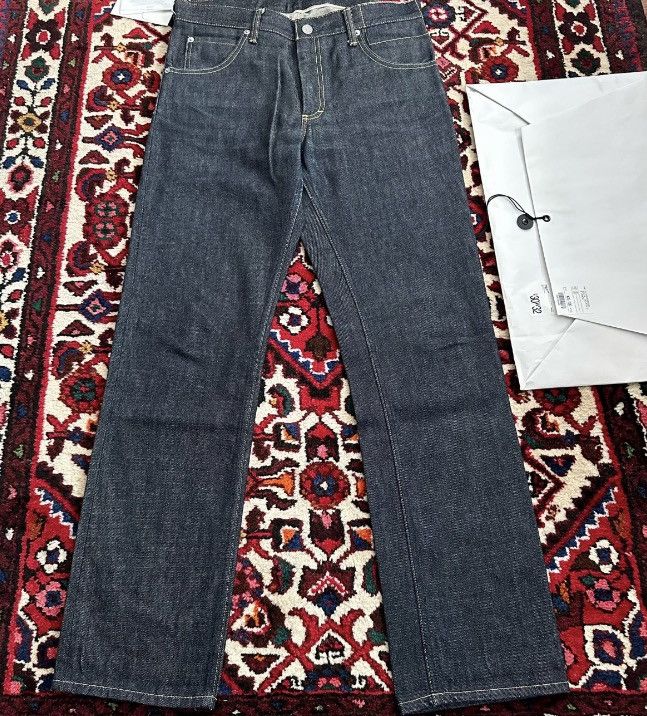 image of Visvim 14Aw 09R Black Raw Jeans in Blue, Men's (Size 32)