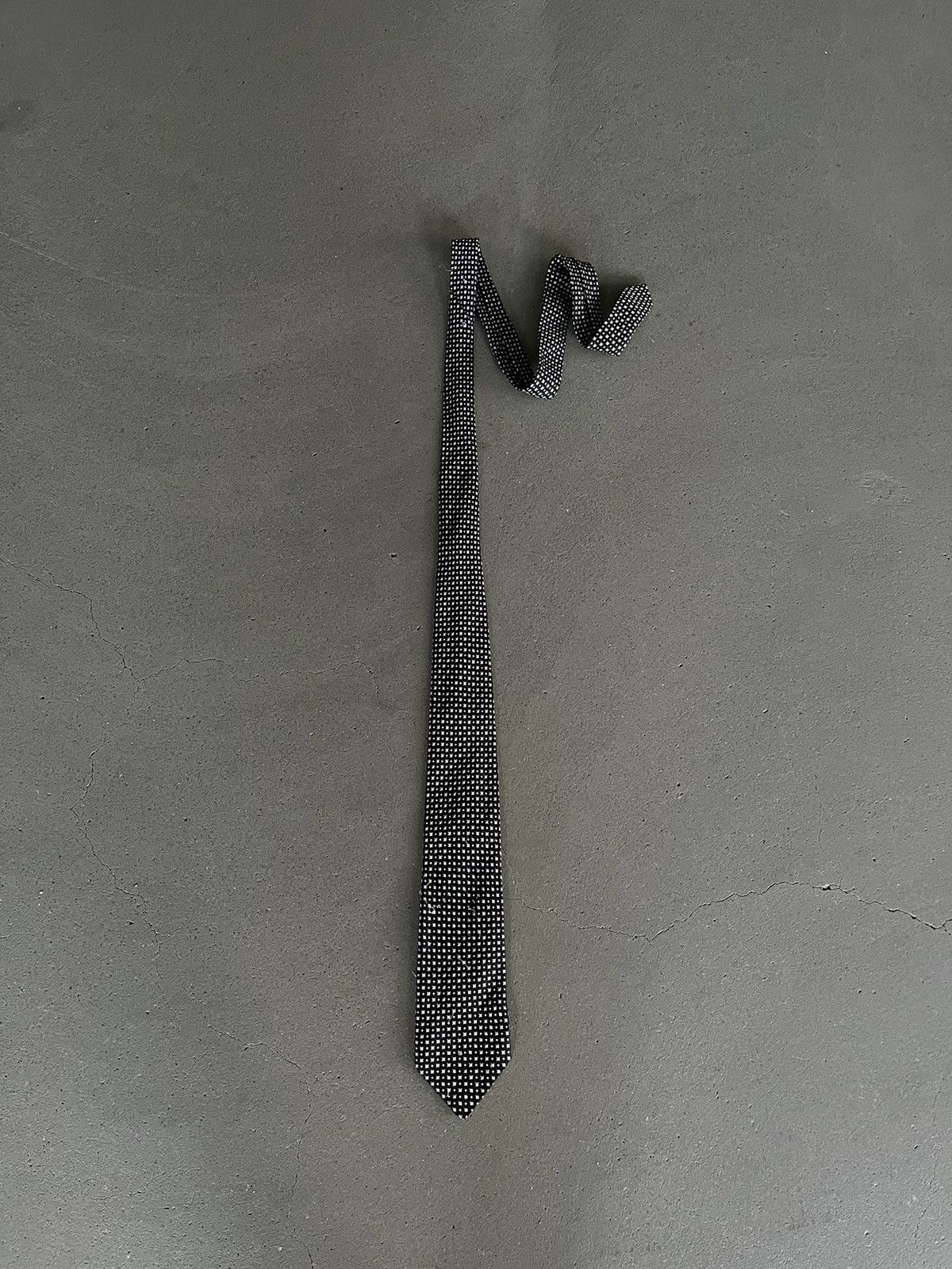 Y's × Yohji Yamamoto × Yves Saint Laurent Yohji Yamamoto Archive 90s Tie Size ONE SIZE - 4 Thumbnail