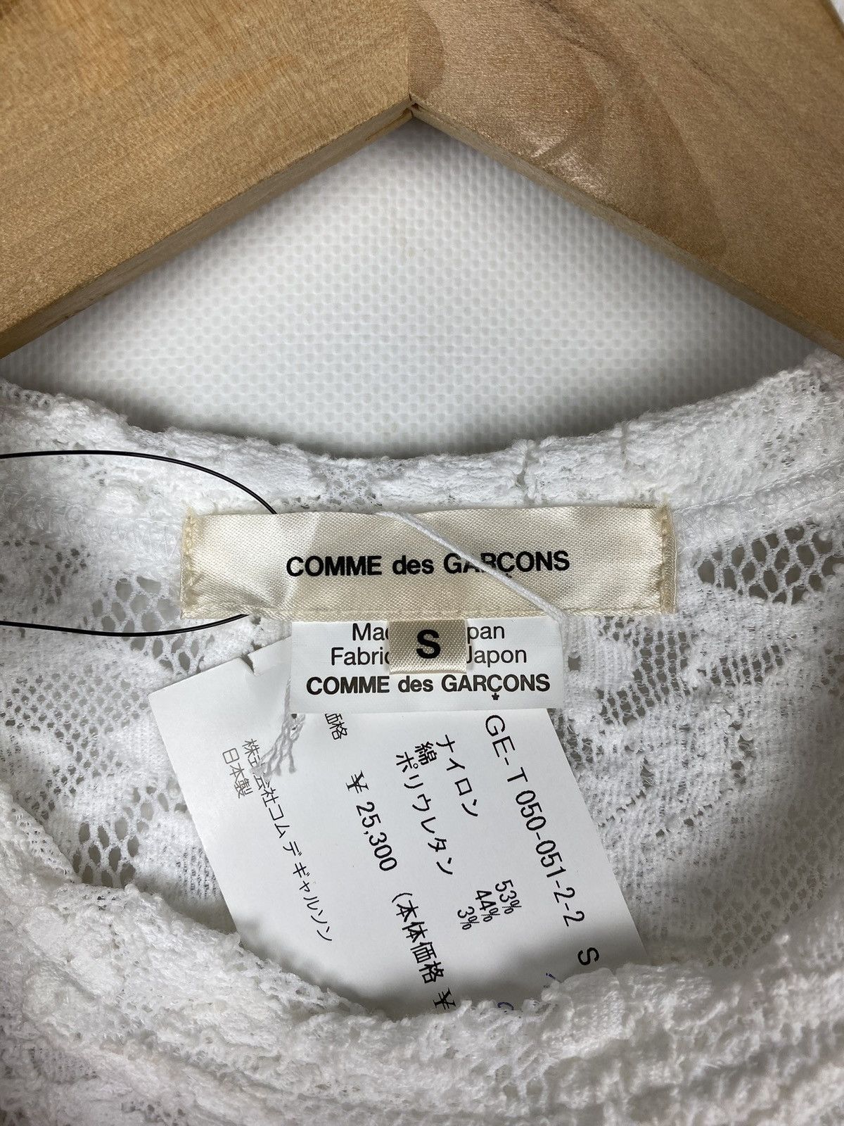 Comme des Garcons BNWT! Junya Watanabe Comme Des Garçons lace tunic blouse Size S / US 4 / IT 40 - 11 Thumbnail