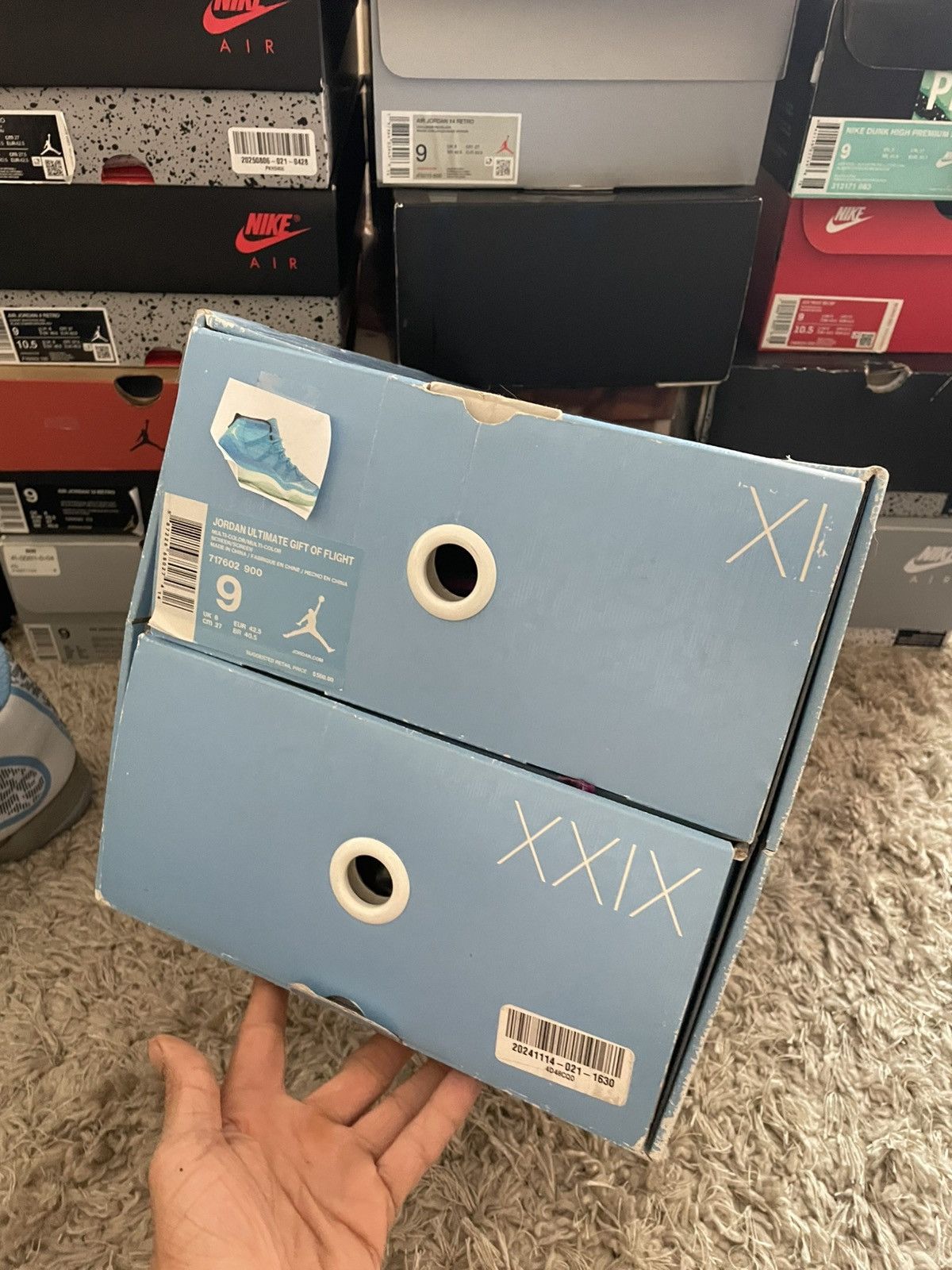 Jordan Brand Jordan 11 Pantone Pack 11 & 29 Size US 9 / EU 42 - 22 Thumbnail