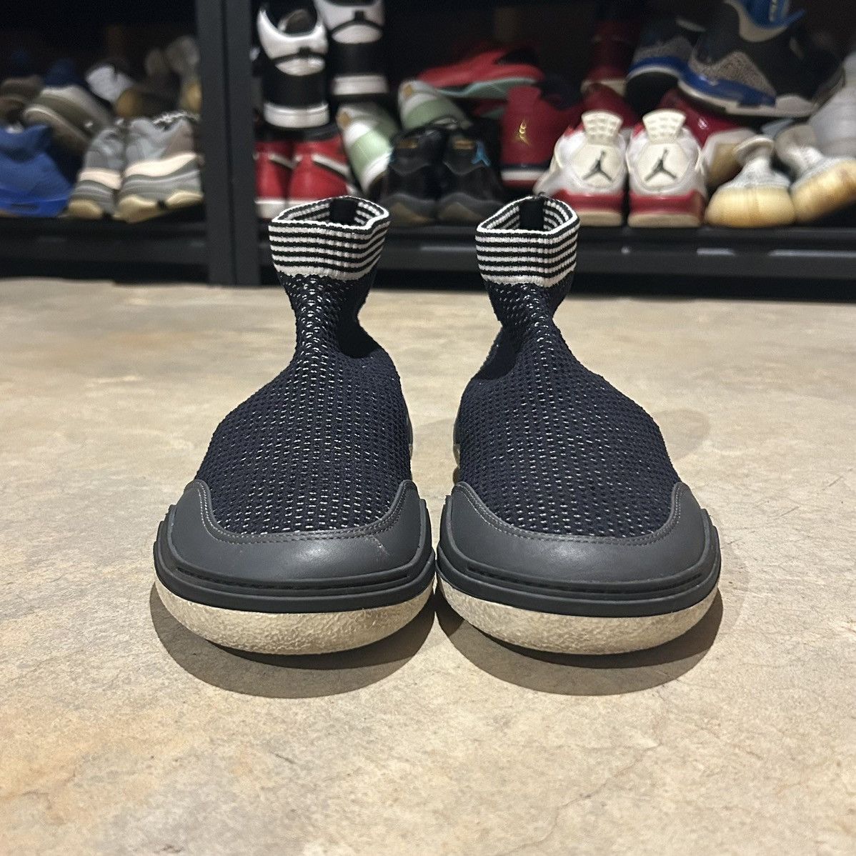 Designer × Lanvin Lanvin Knit Mesh Sock High Top Sneakers US 9.5 Size US 9.5 / EU 42-43 - 5 Thumbnail