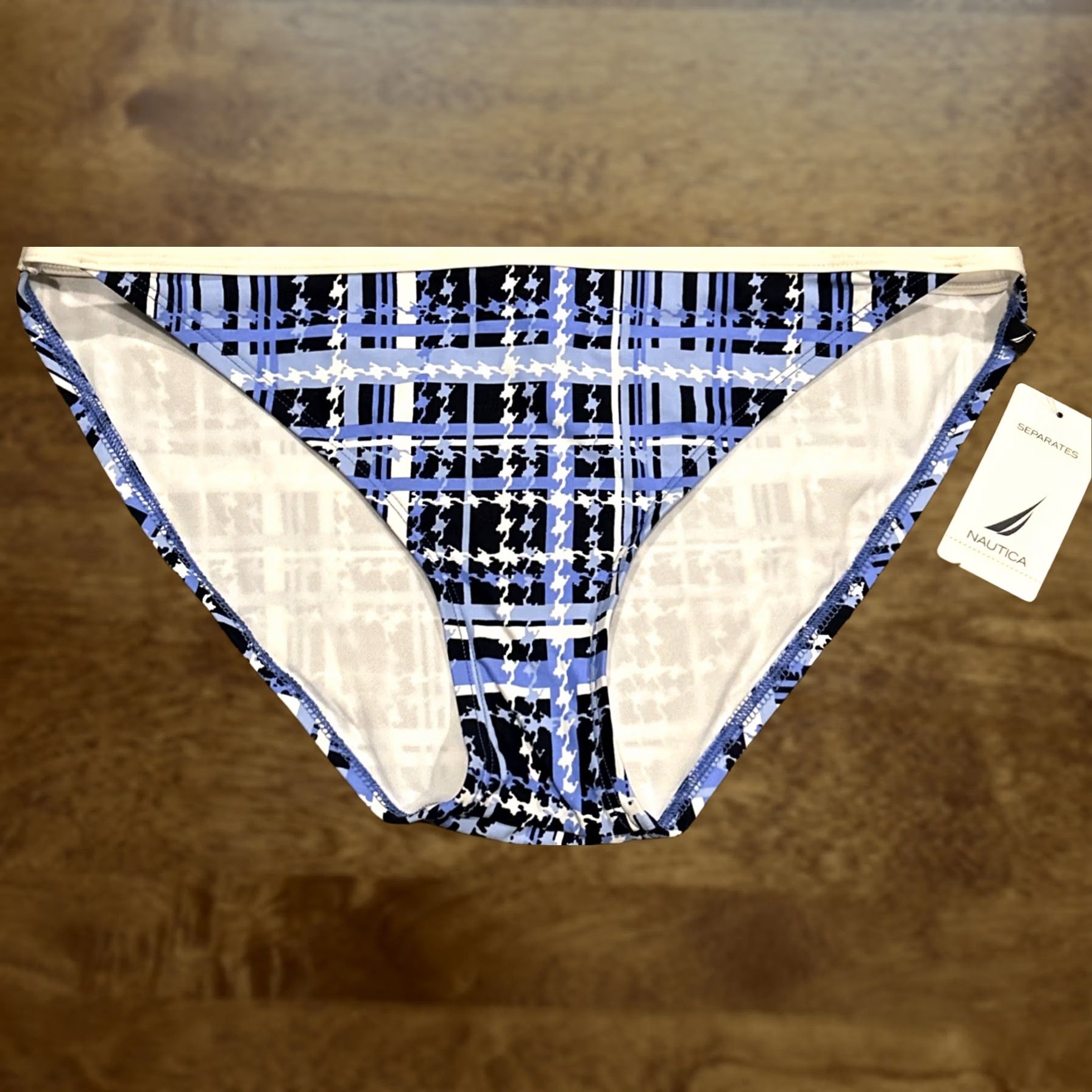 Nautica Nautica Bikini Bottom Multicolor Nylon 16 B15 Women Bikini Bottom Colorful Floral Stretch NWT Mexico Size 38" / US 16 / IT 52 - 1 Thumbnail