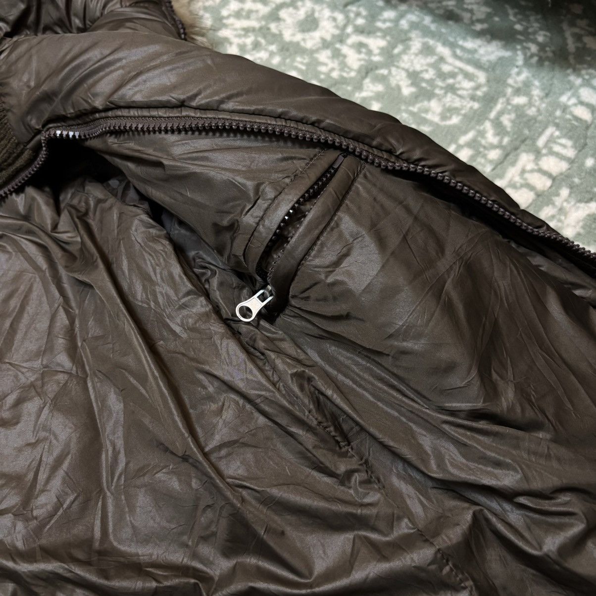14th Addiction × Japanese Brand × Le Grande Bleu (L.G.B.) Double layer Down puffer Fur jacket IfSixWasNine LGB Style Size US M / EU 48-50 / 2 - 9 Thumbnail