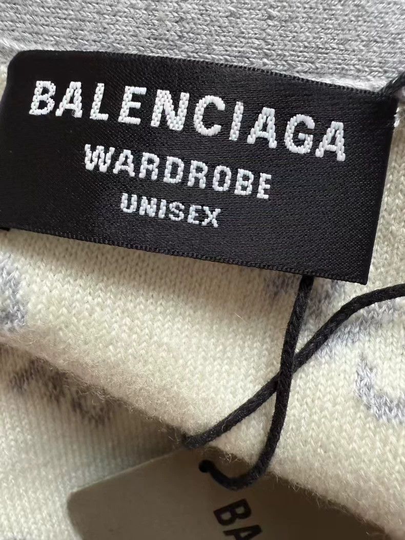 Balenciaga Balenciaga Full-printed barrage logo long-sleeved sweater Size US S / EU 44-46 / 1 - 3 Thumbnail
