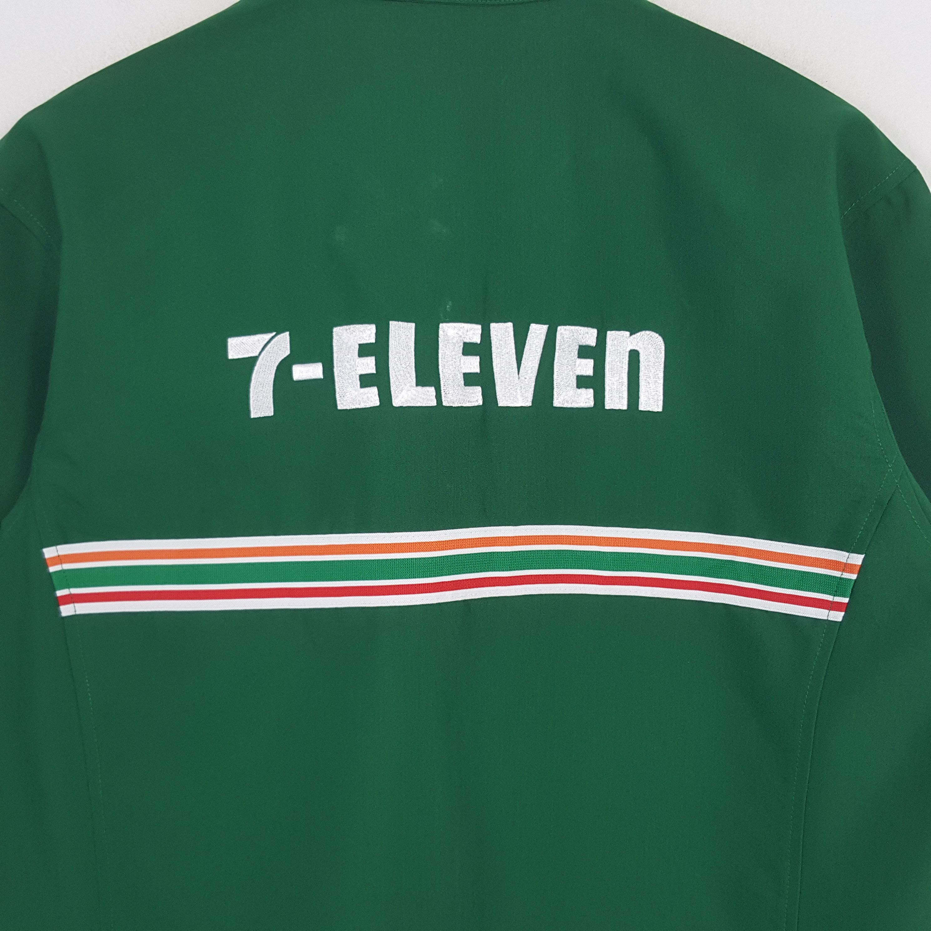 Japanese Brand × Vintage Vintage 7 Eleven Japanese Brand Staff Jacket Size US L / EU 52-54 / 3 - 2 Thumbnail