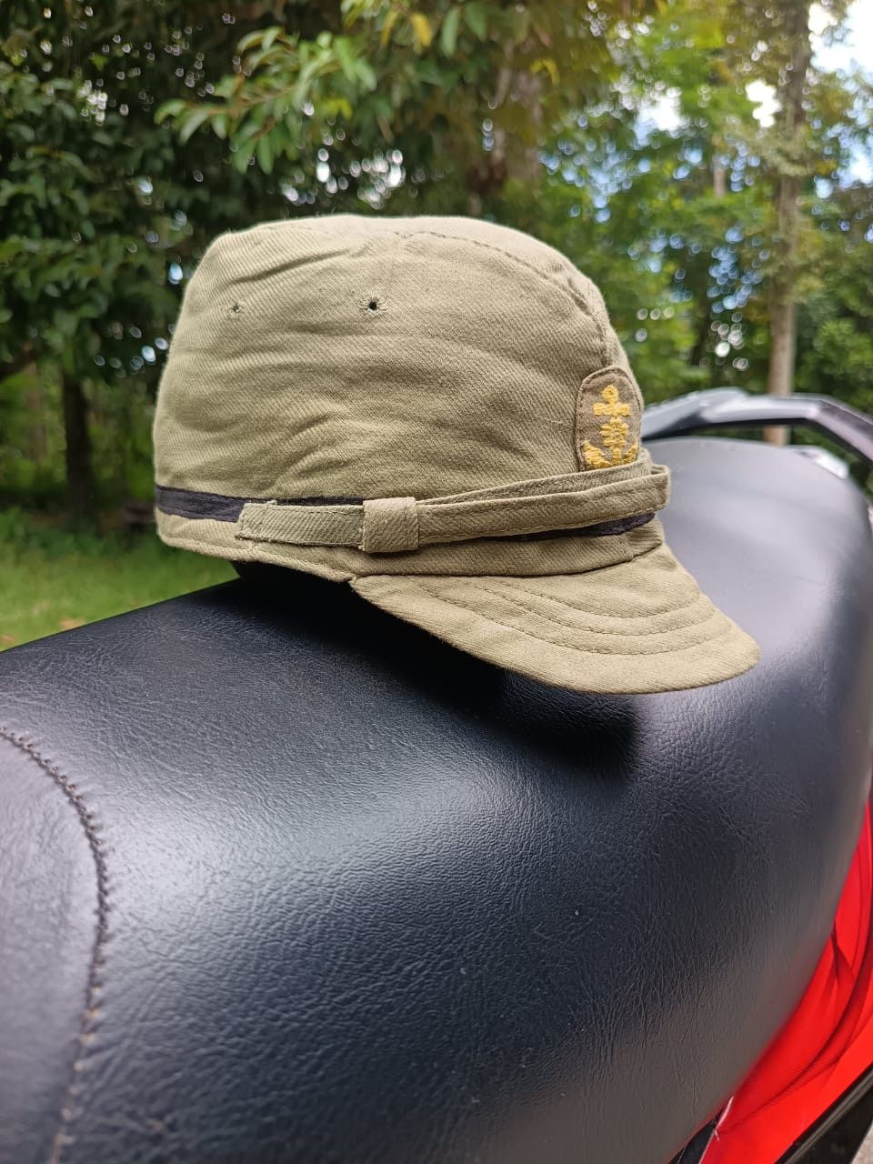 Japanese Brand × Vintage Vintage ww2 Japanese naval cap size m Size ONE SIZE - 6 Thumbnail
