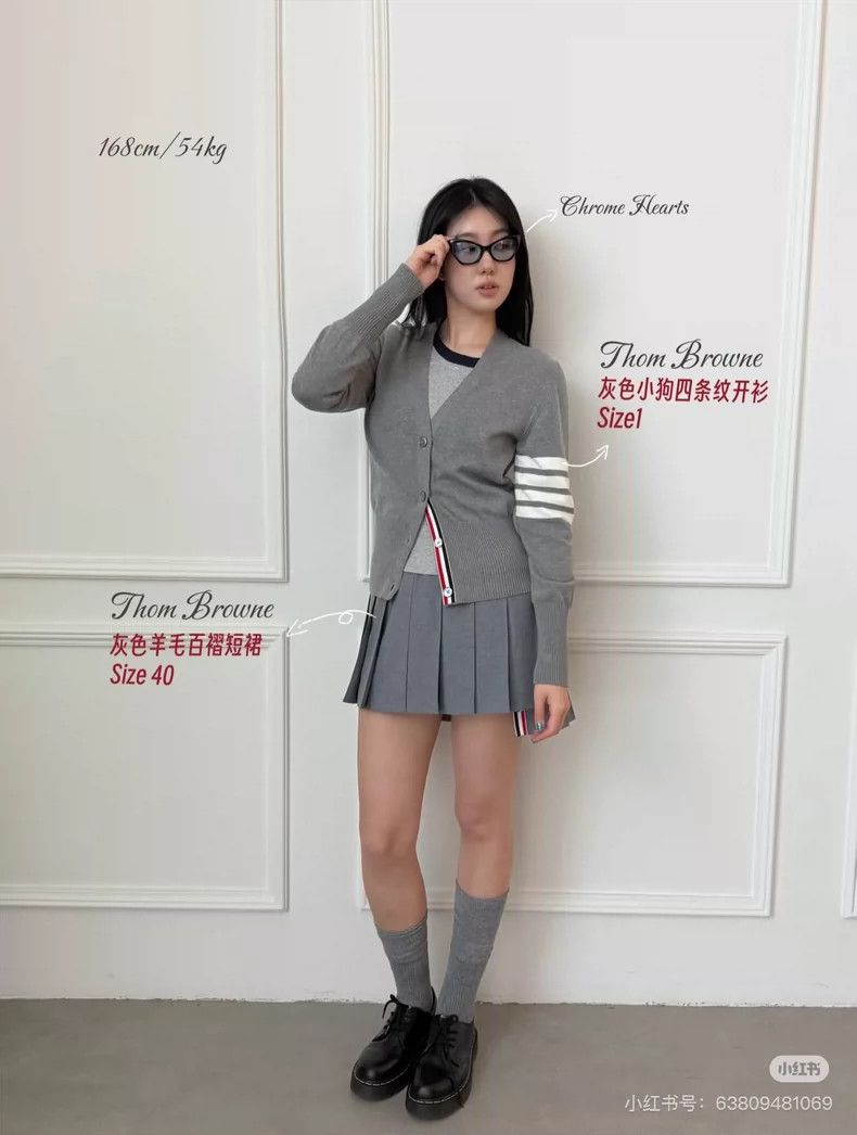 Thom Browne Thom Browne Gray dog four stripe knit sweater Size S / US 4 / IT 40 - 7 Thumbnail