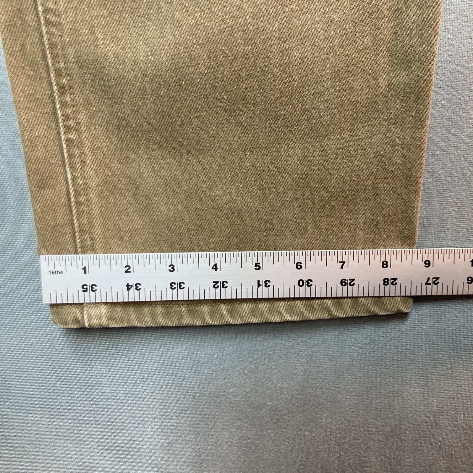 Carhartt Carhartt B161 BRK Jeans Mens 35x34 Brown Denim Vintage Y2K Size US 35 - 6 Thumbnail