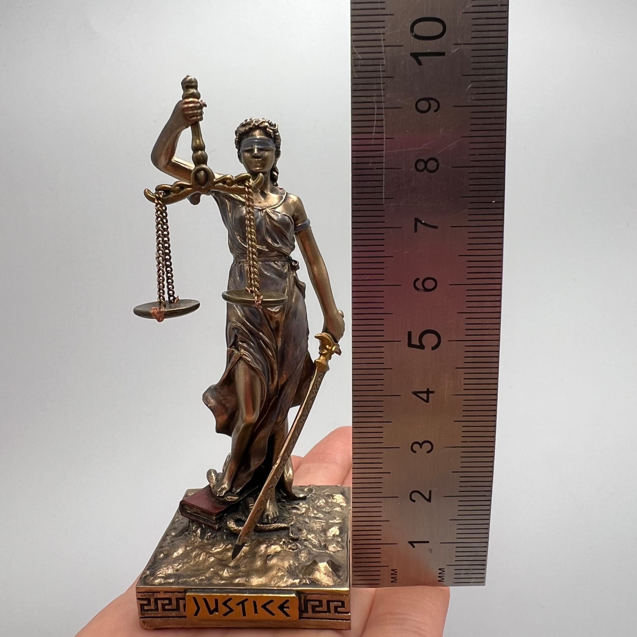 Other Veronese Lady Mini Statue Bronze Finish Figurine 39.38g Size ONE SIZE - 5 Thumbnail