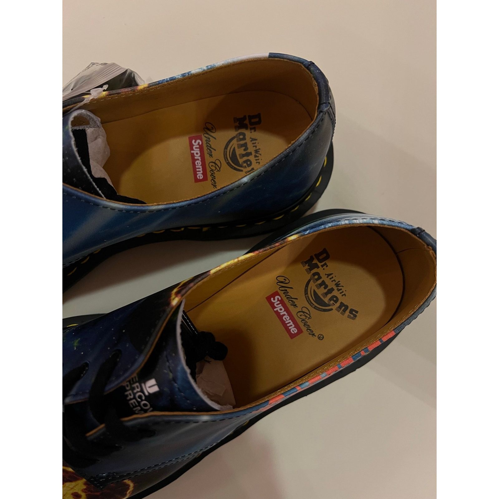 Public Enemy × Supreme × Undercover Dr Martens 3-Eye Supreme Undercover Public Enemy Size 10 DS Size US 10 / EU 43 - 8 Thumbnail