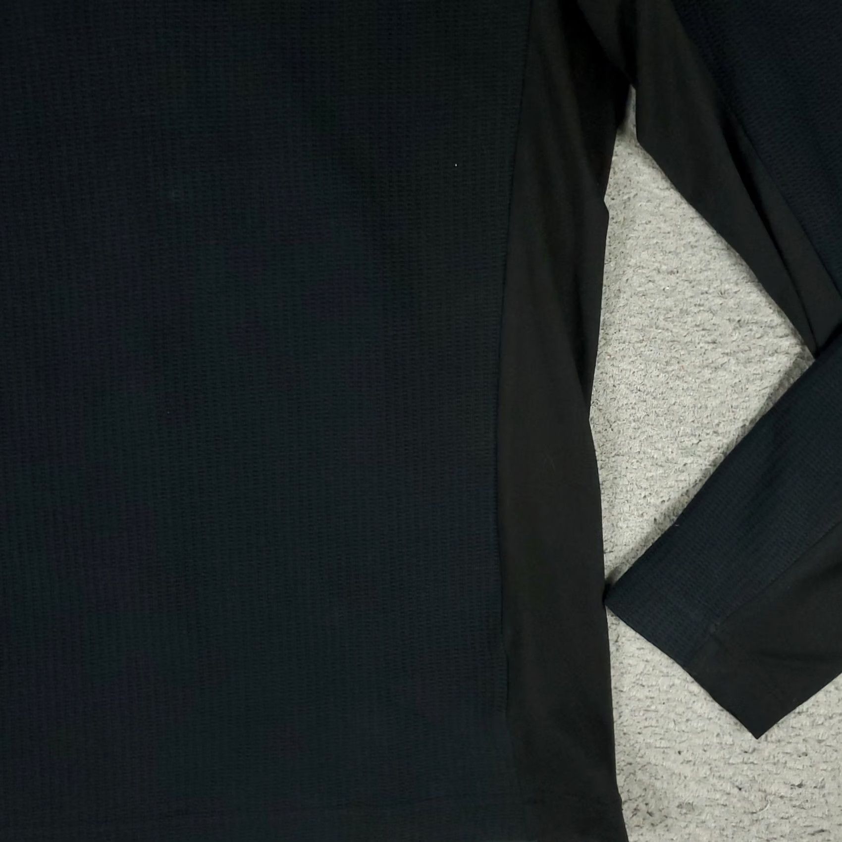 BUGATCHI Bugatchi Sweater Mens Size Medium Black 1/4 Zip Pullover Knit Mock Neck Zipper Logo All Seasons Long Sleeve Pattern Solid Clothing Size US M / EU 48-50 / 2 - 4 Thumbnail