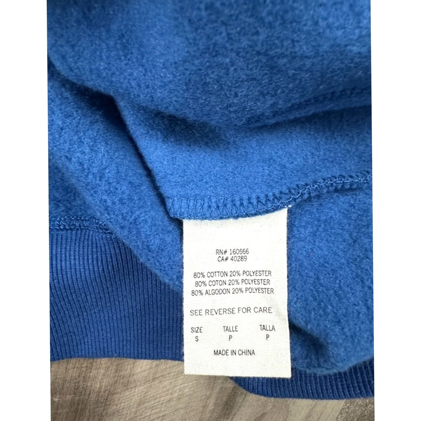 New Era Born x Raised New Era Lakers Fleece Hoodie - Small Men’s Blue Hoodie Size US S / EU 44-46 / 1 - 6 Thumbnail