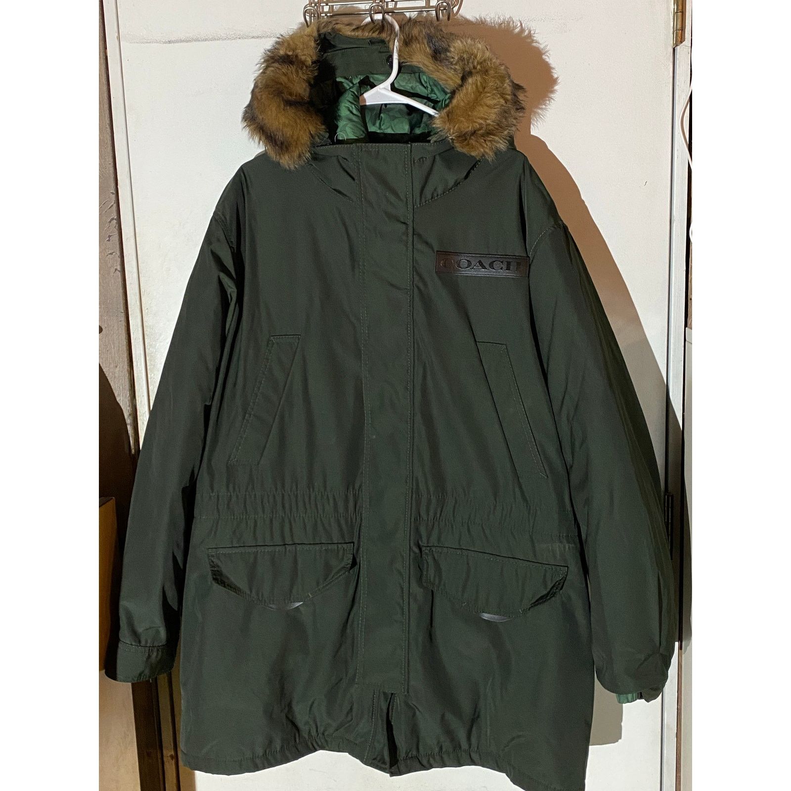 Coach Coach 3-in-1 Parka Sherling Down Puffer Removable Liner Hood Size 3XL / US 20-22 - 13 Thumbnail