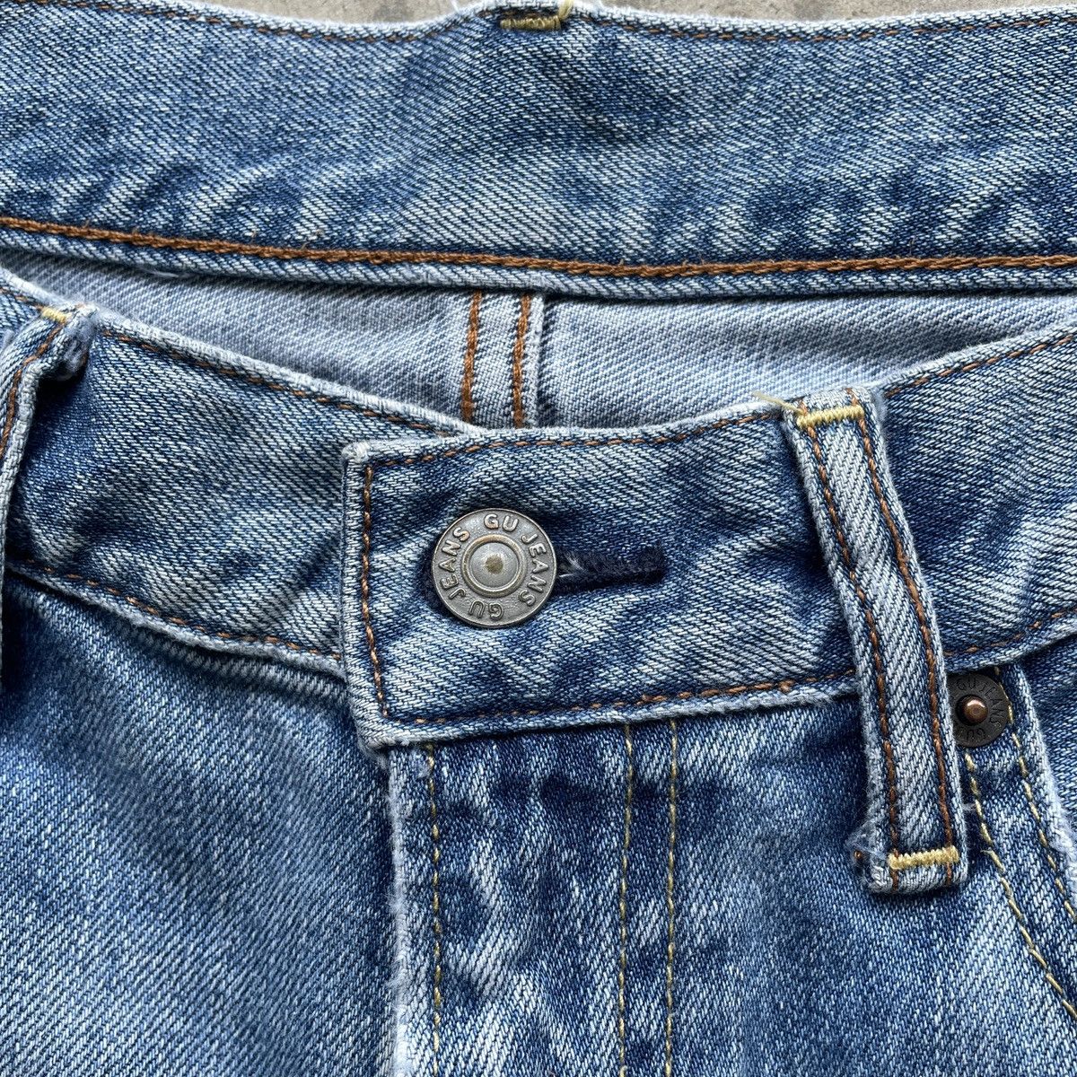 Japanese Brand Japanese Brand Gu Jeans Faded Baggy Denim Distressed Pants Size US 32 / EU 48 - 6 Thumbnail