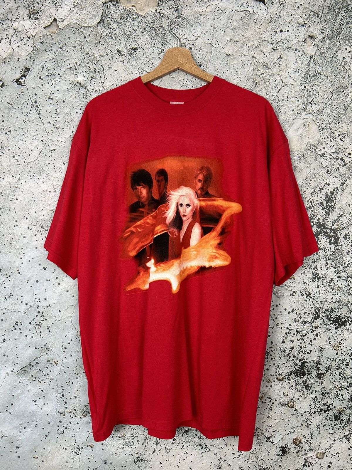 Vintage Blondie 2003 EU Tour Rock Band Tee Rare