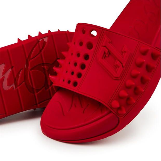 Christian Louboutin Take It Easy Slides Size US 13 / EU 46 - 6 Thumbnail