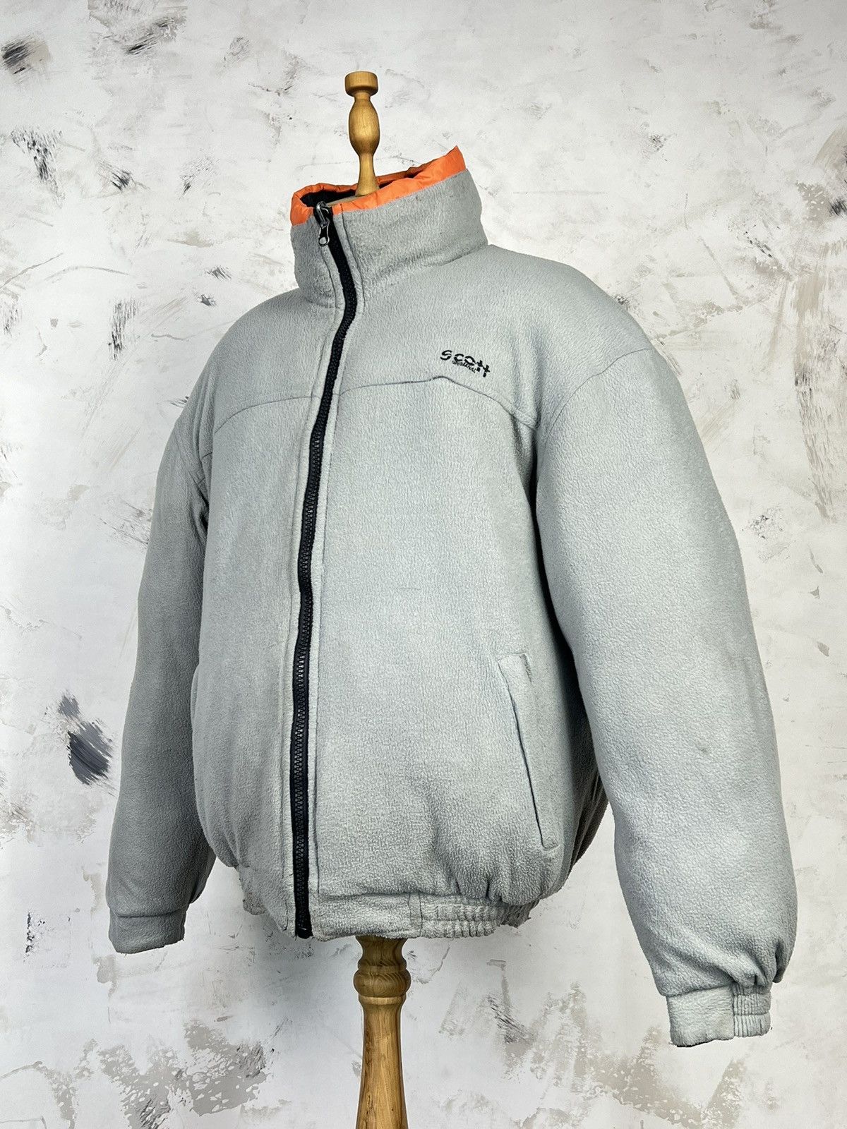 Vintage Vintage Scott Fleece Zip Jacket Size S - M Size US S / EU 44-46 / 1 - 1 Thumbnail