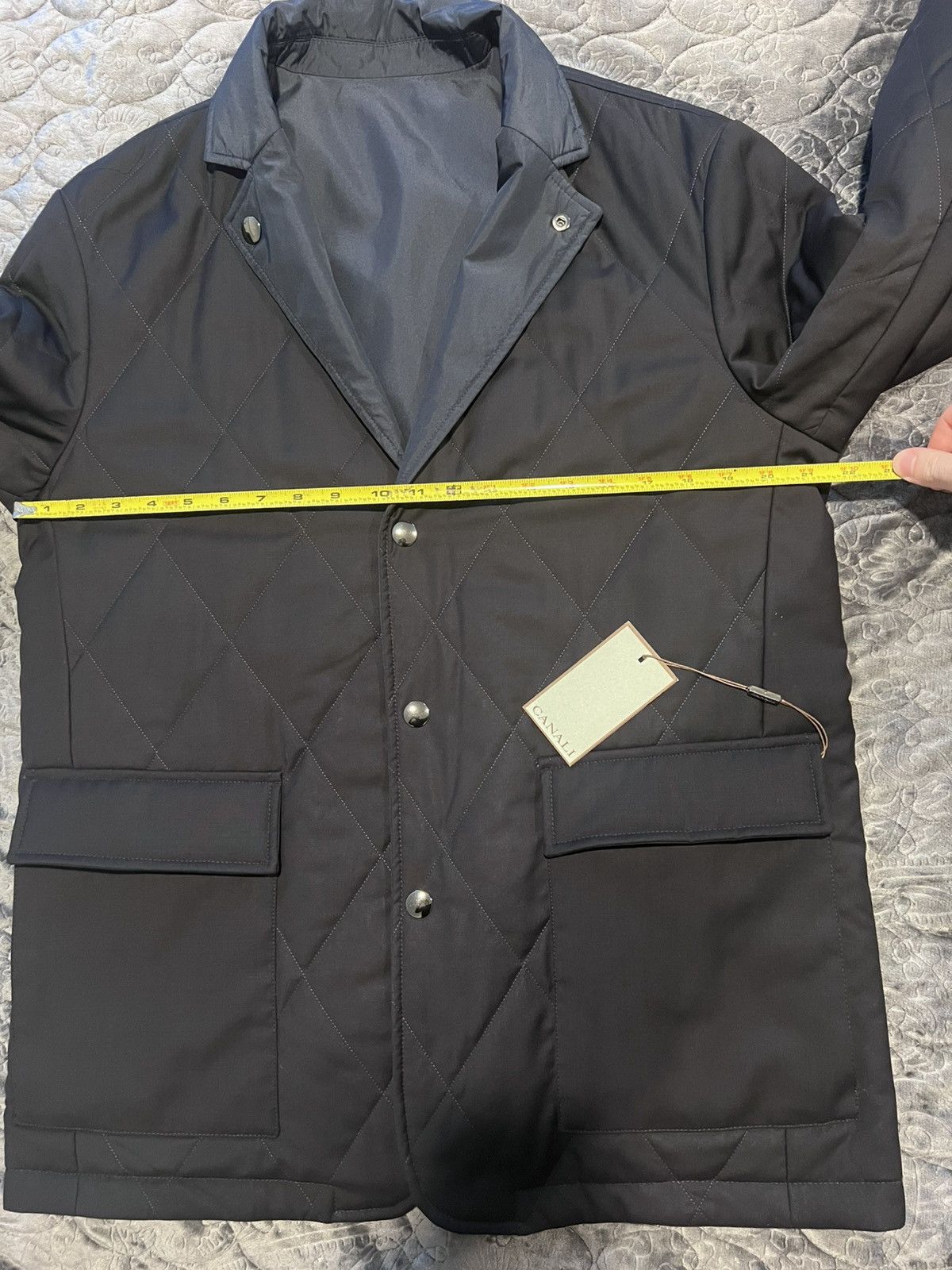 Canali NWT CANALI Impeccabile Water Repellent Reversible Jacket Size US M / EU 48-50 / 2 - 17 Thumbnail
