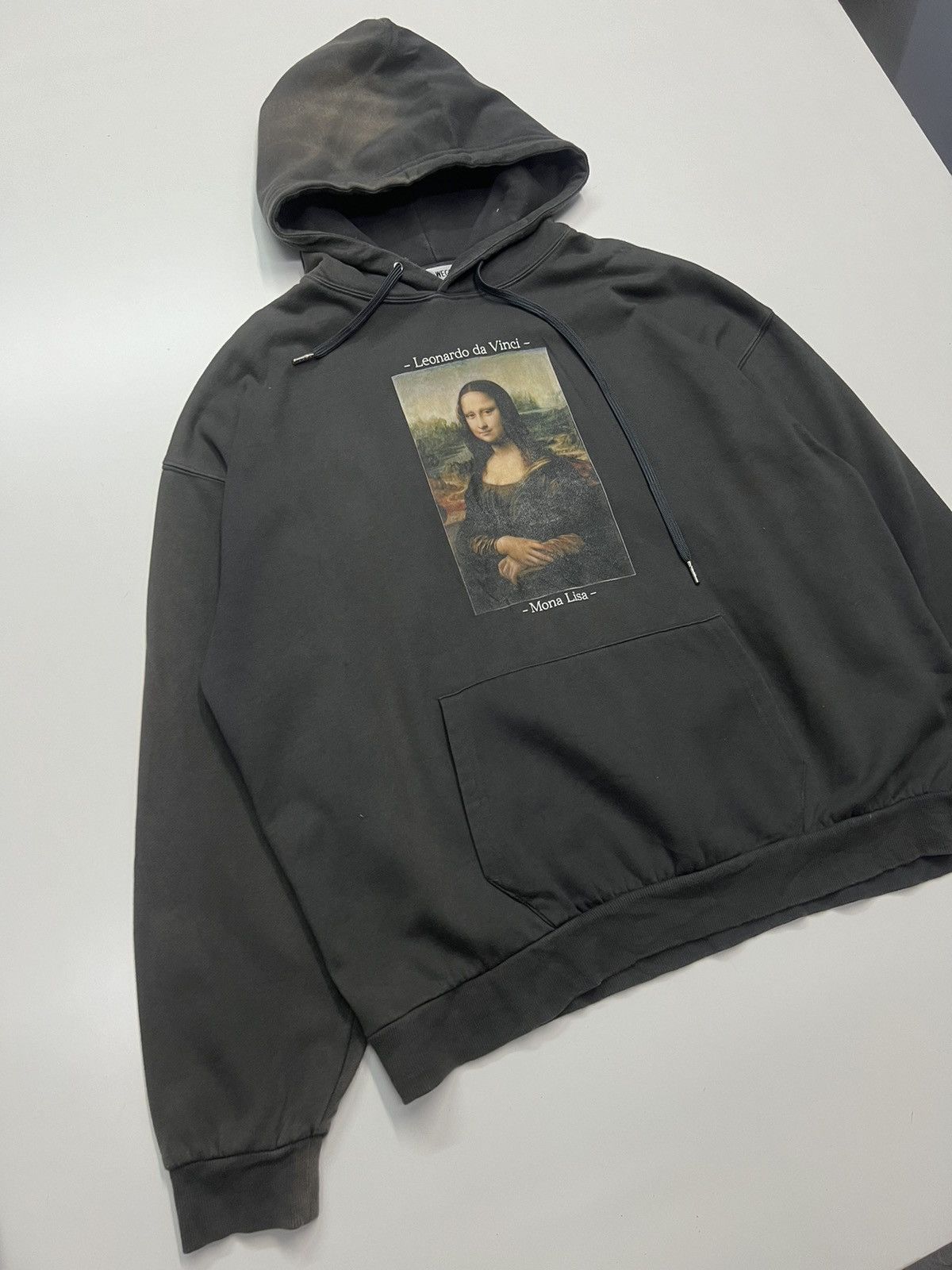 Japanese Brand LEONARDO DA VINCI MONA LISA POTRAIT HOODIE Size US L / EU 52-54 / 3 - 2 Thumbnail