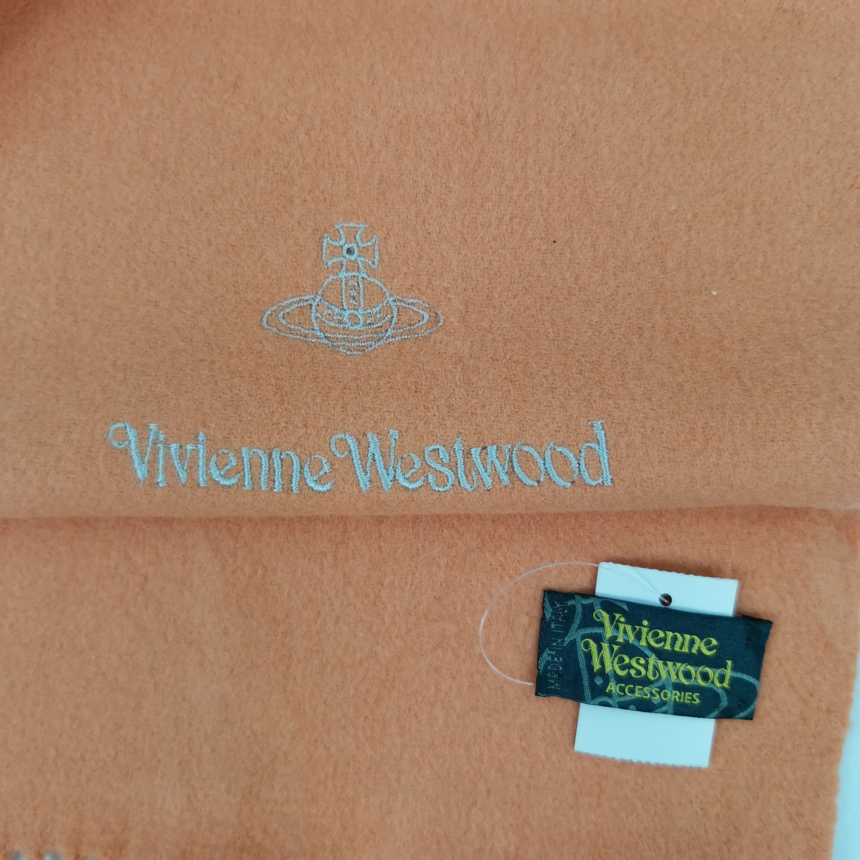 Vintage × Vivienne Westwood Vintage VIVIENNE WESTWOOD Scarf Wool Cashmere Scarves. Size ONE SIZE - 4 Thumbnail