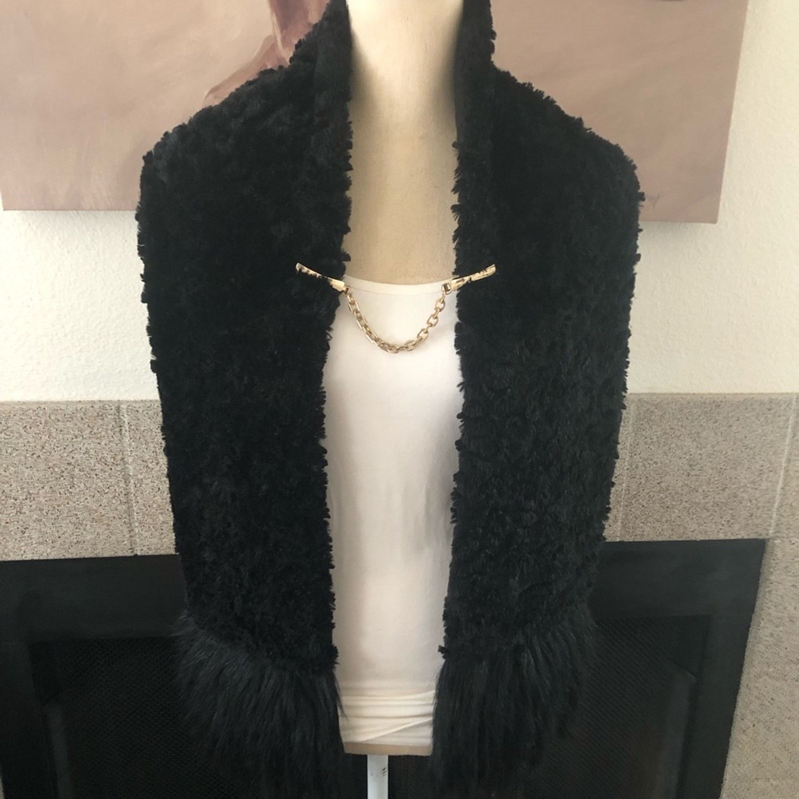 Vintage Vintage gold plated chunky chain sweater clothing clips Size ONE SIZE - 3 Thumbnail