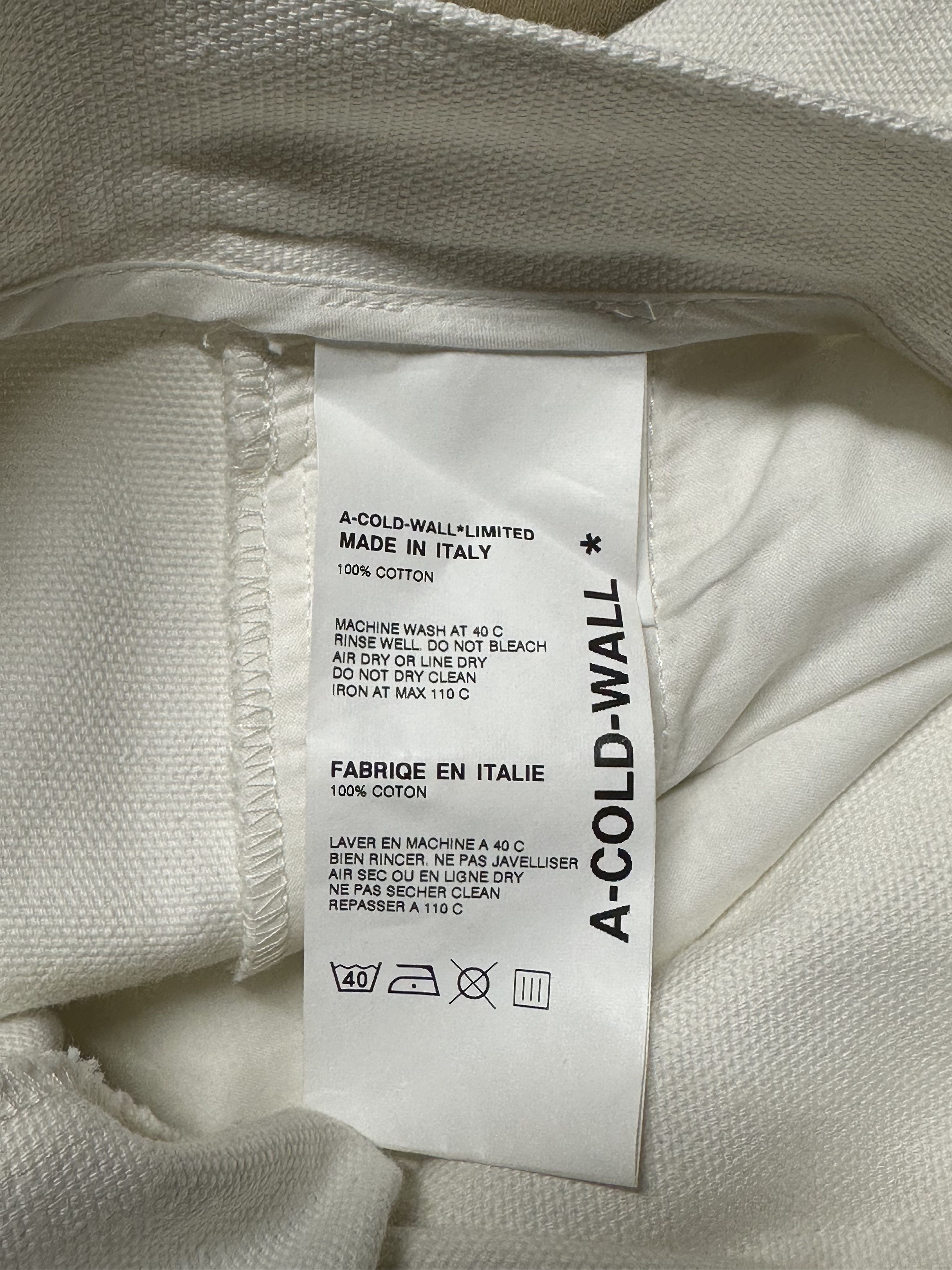 A-COLD-WALL* Arsham X ACW Studio Uniform Sprayed Pant (RARE) Size US 32 / EU 48 - 4 Thumbnail